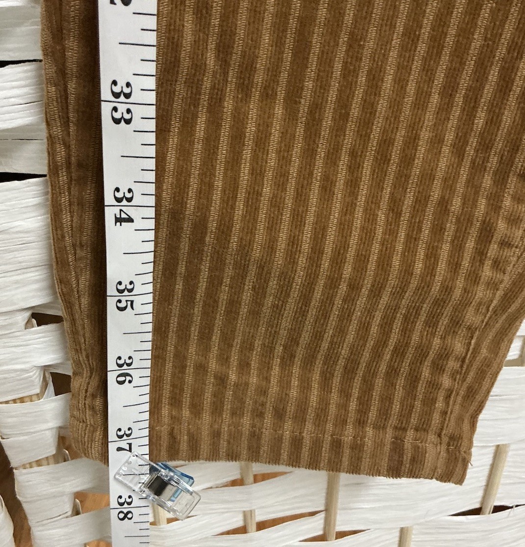 Indigo Rein Brown Striped Corduroy Skinny Jeans Juniors Size 11/29
