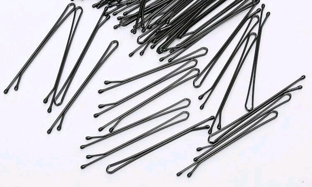 10PCS 2Inches/5cm Hair Pins, Black Bobby Pin, Hair Solid Bobby Pins