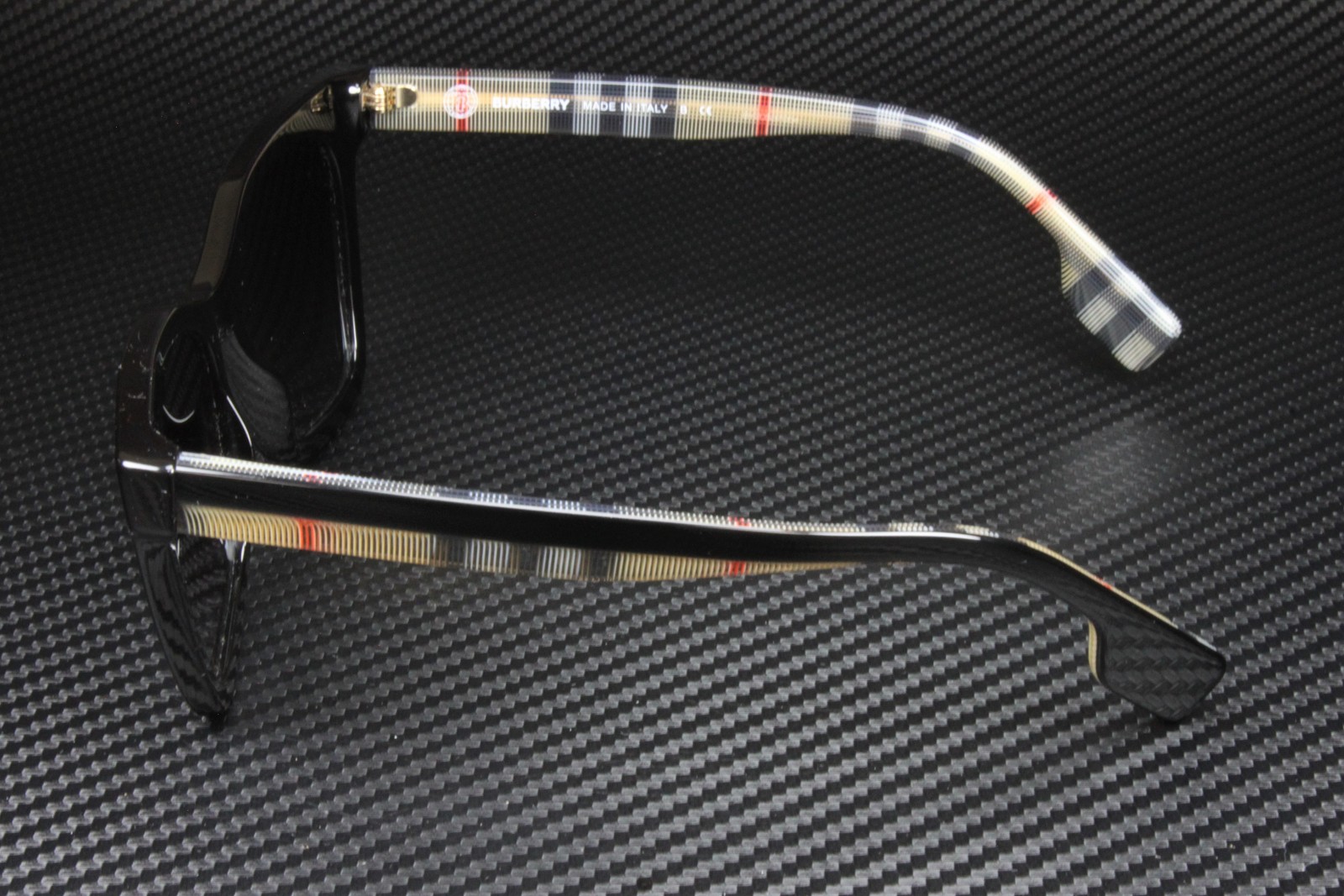 BURBERRY Elsa BE4346 39428G Black Lt Grey Grad Dk Blue 53 mm Women’s Sunglasses