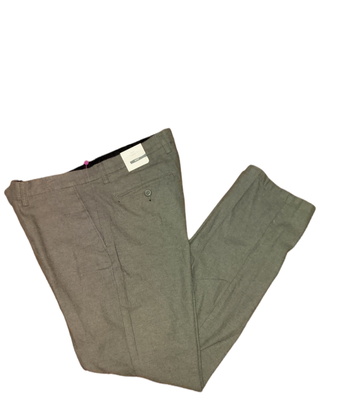 Men’s Old Navy Slim Etroit Flat Front Casual Dress Gray Pants 29 30 32 33 34 36
