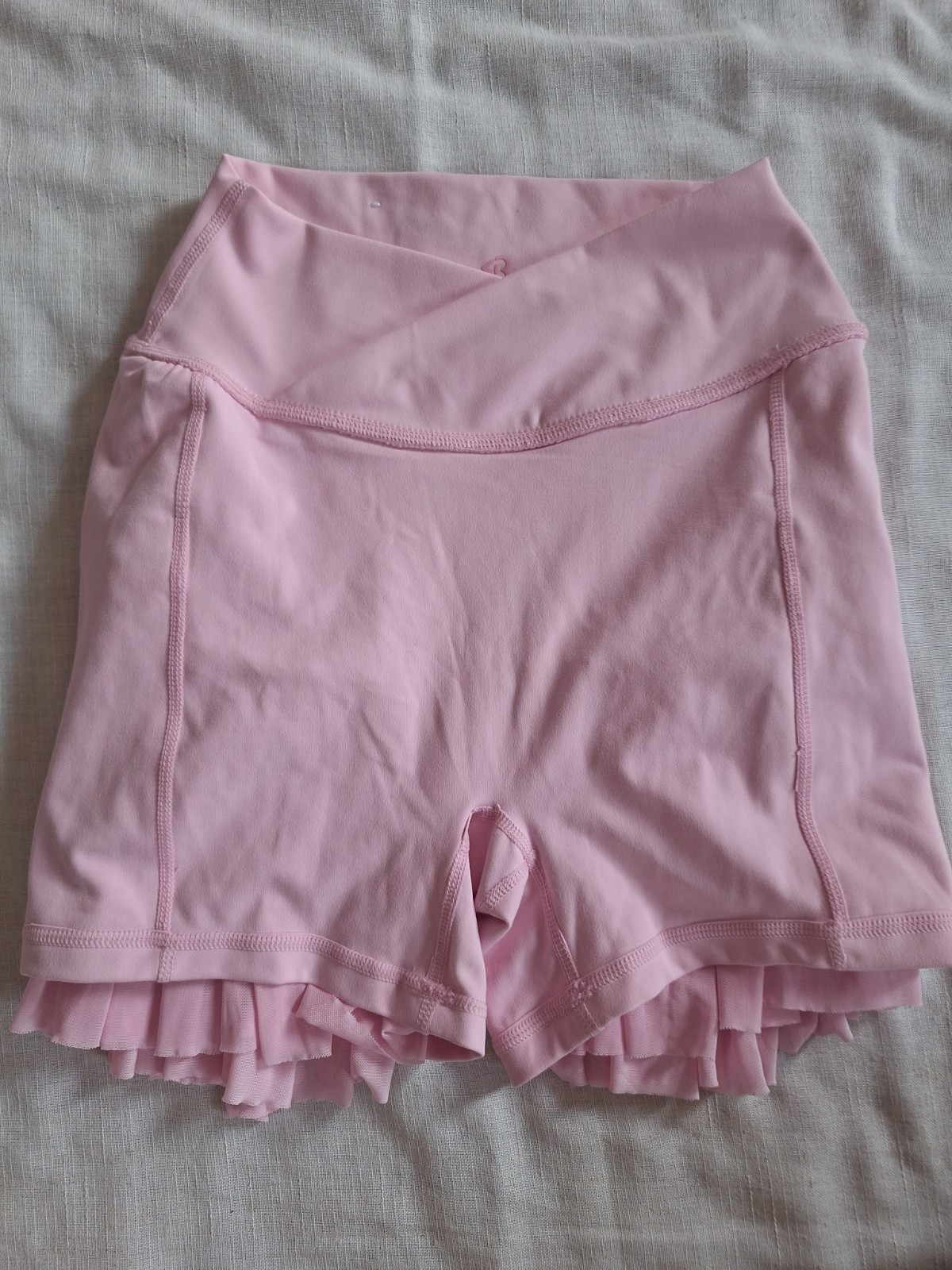Blogilates Women’s XS Pink Pull-On Athletic Dance Skort with Pockets