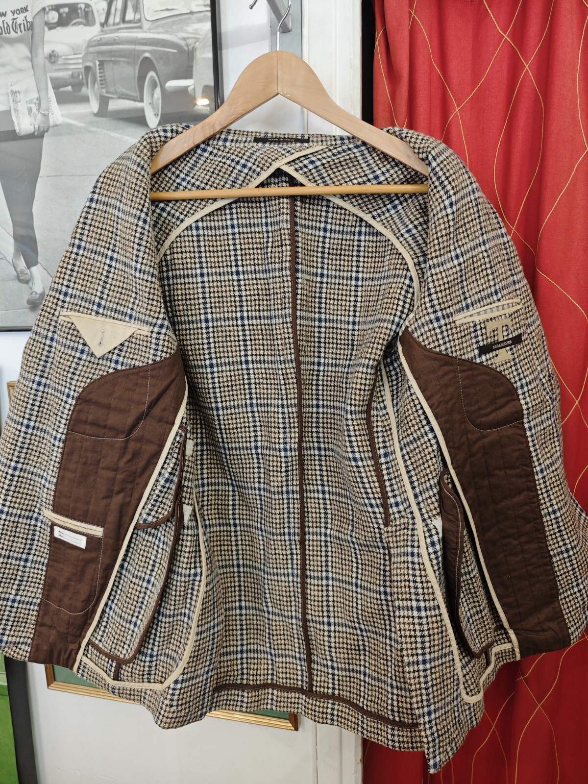 Italian Chic TAGLIATORE 700€ Men’s Blazer Jacket Size EU 50 ( M ) Made in Italy