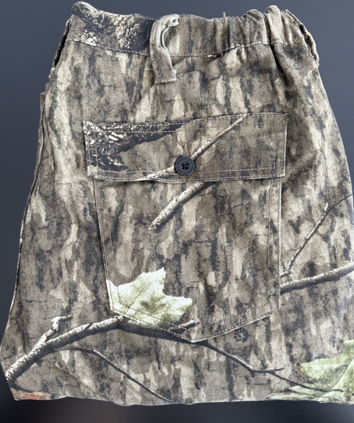 Mossy Oak Country Roots Mens Medium Hunting Cargo Pants Camo 32-34 Waist