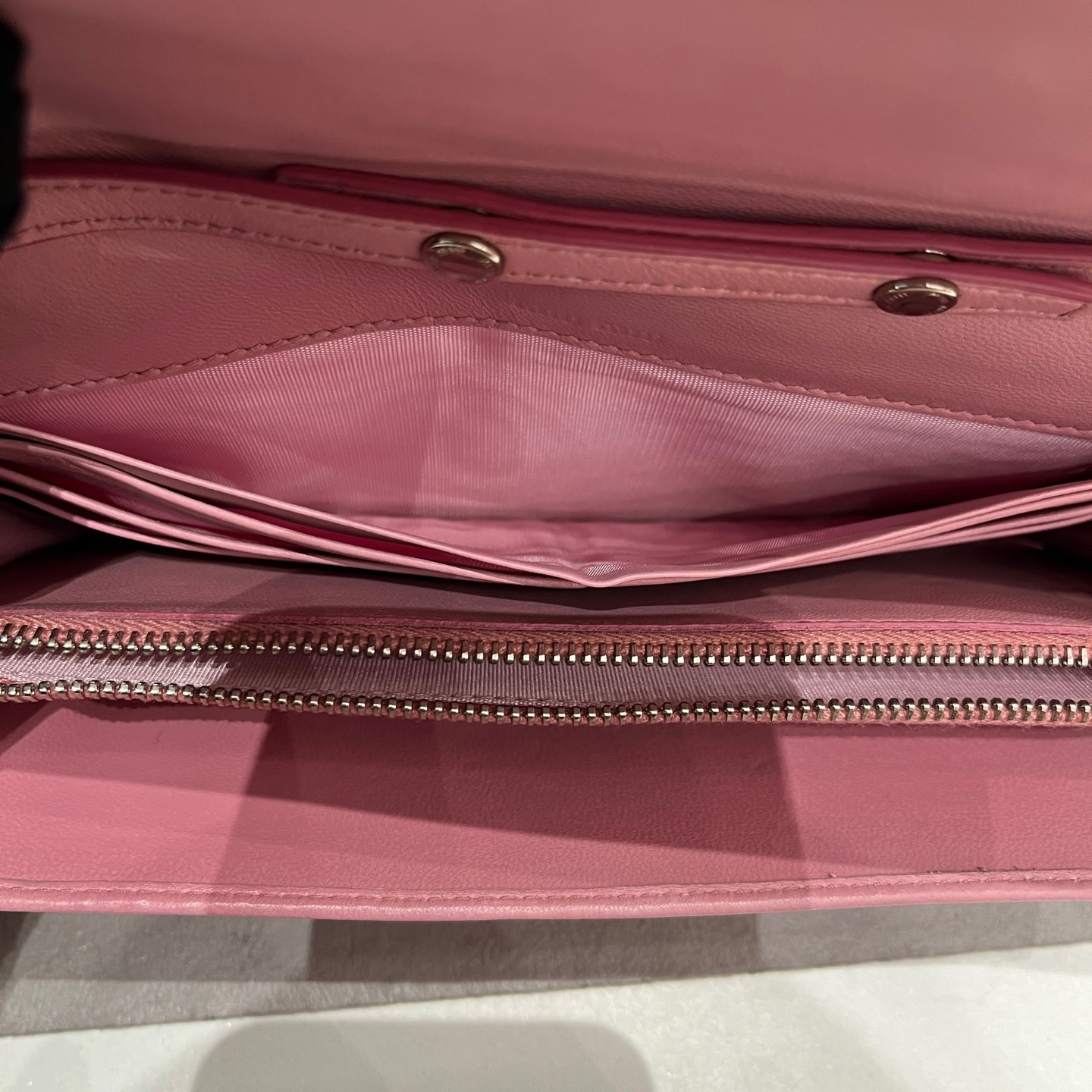 Miu Miu Matelasse WOC Normal Sakura Pink Ruched Lambskin Multiway Bag US Ship