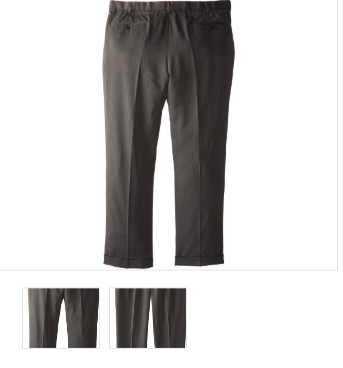 Men’s Traveler Pants NEW IZOD Luxury Pleats Cuffs Tag 46 X 30
