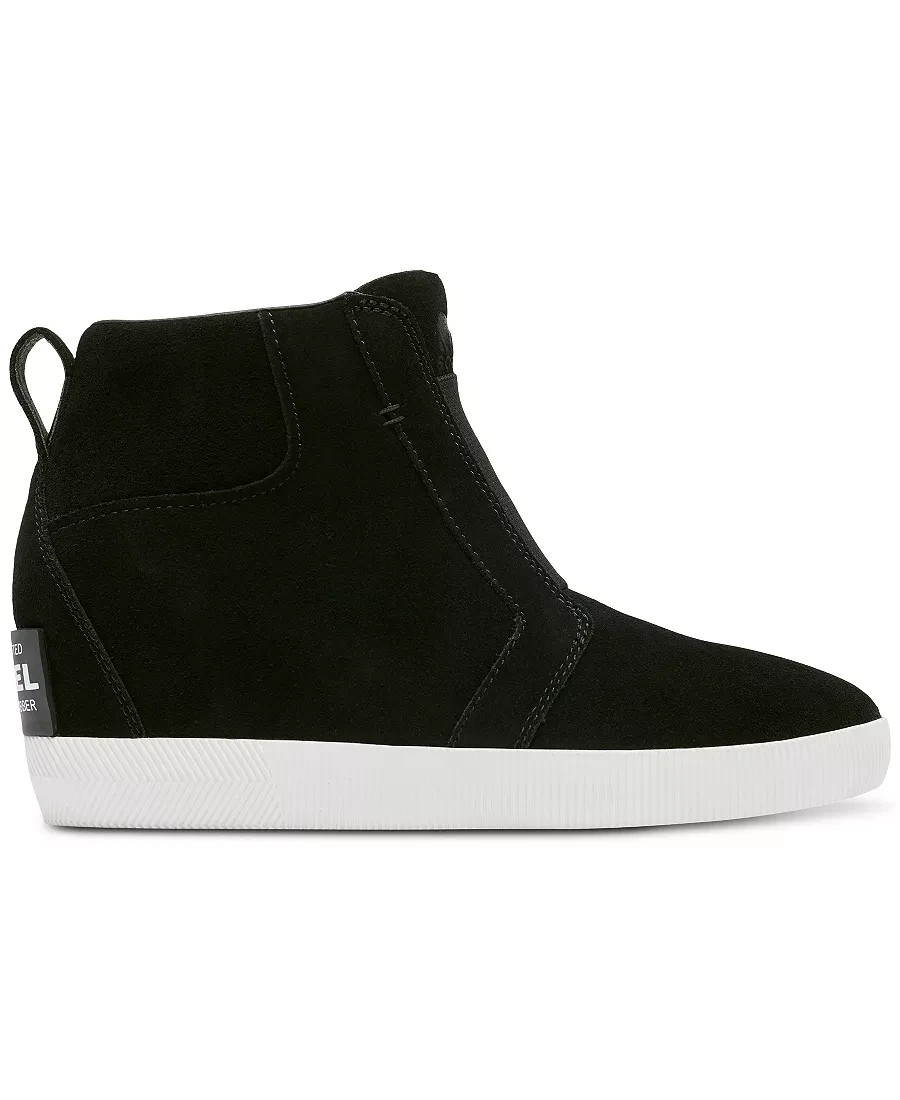 SOREL Out N About Wedge Boots Shoes for Women 10 M BLACK New