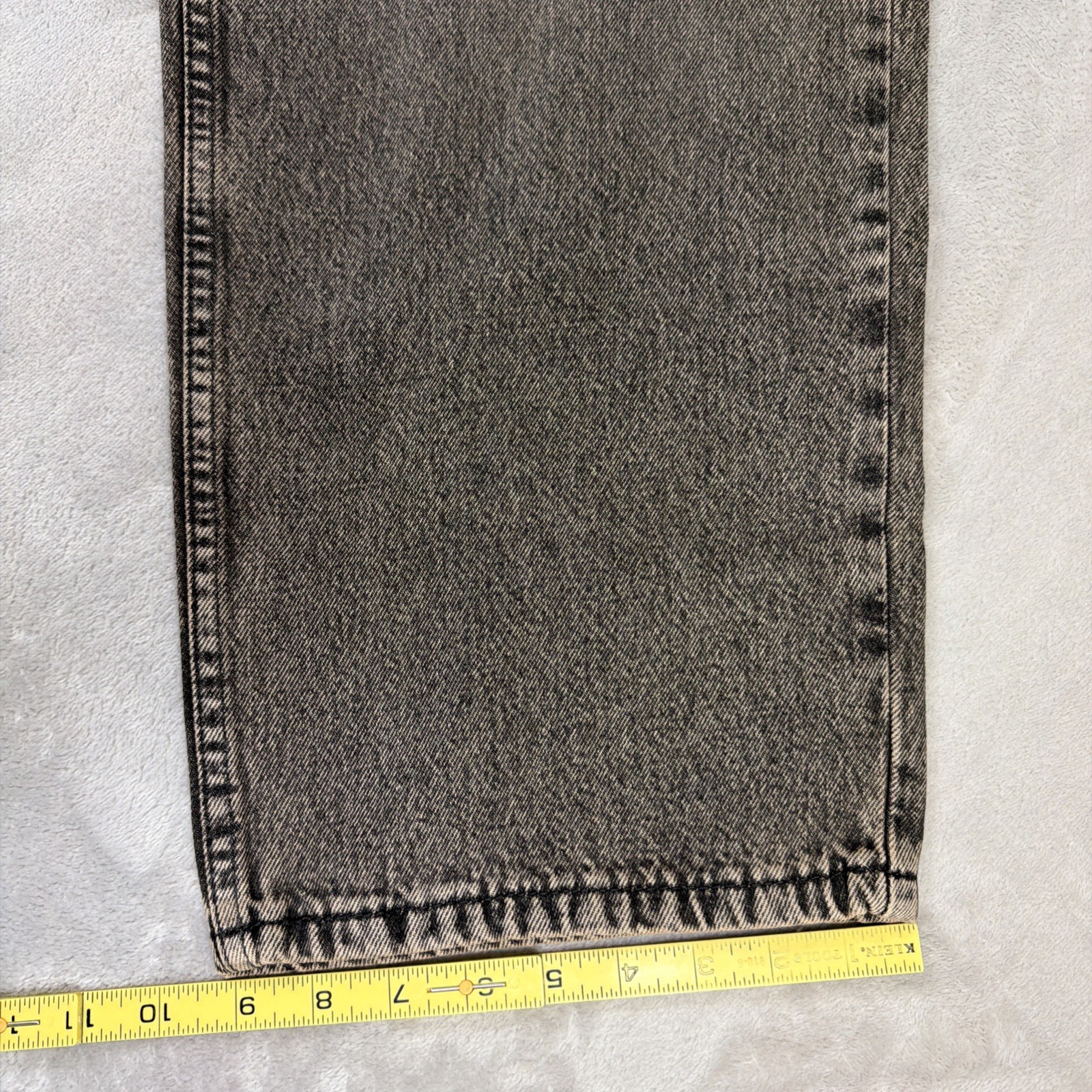 Levi’s 578 Baggy Denim Jeans Men’s Size 33×30 Gray Cotton Y2K