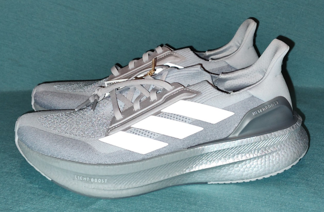Adidas UltraBoost 5X Running Shoes JQ9077 Grey Halo Silver Size Men’s 9.5