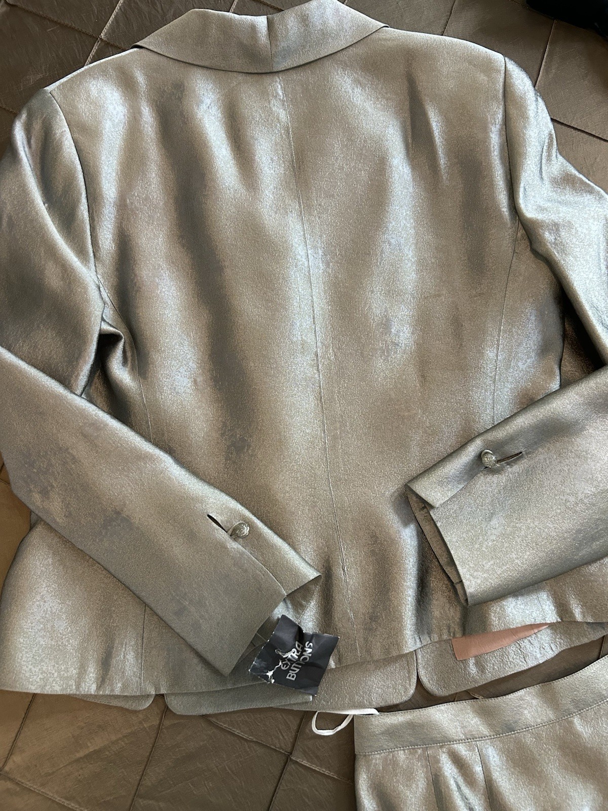 Albert Nipon Petite Suits 2-piece size 10P Sage Green
