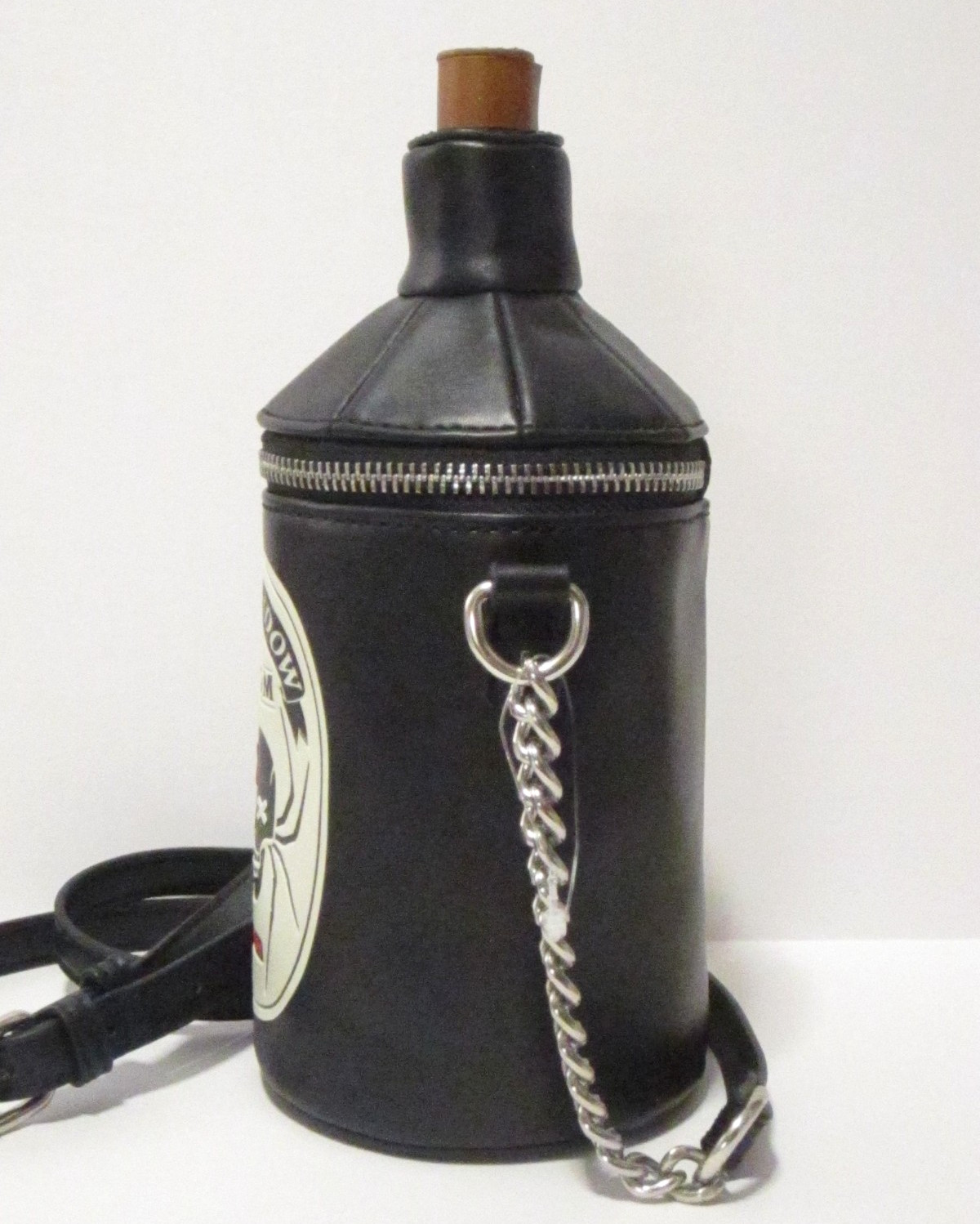 Mad Engine Fine by Me Crossbody Black Widow Spider Venom Halloween Purse NEW