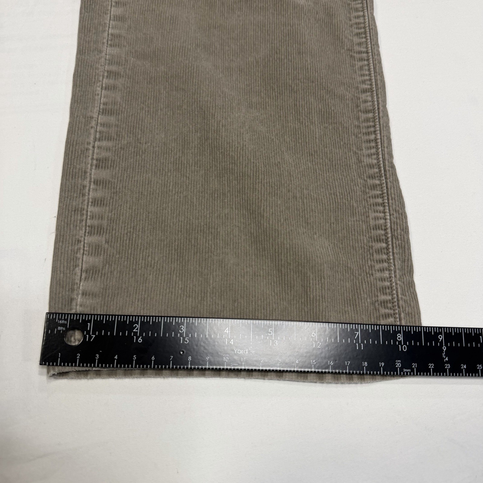 J.Crew Men’s Vintage Corduroy Pants 32×30 Straight Fit Beige 100% Cotton