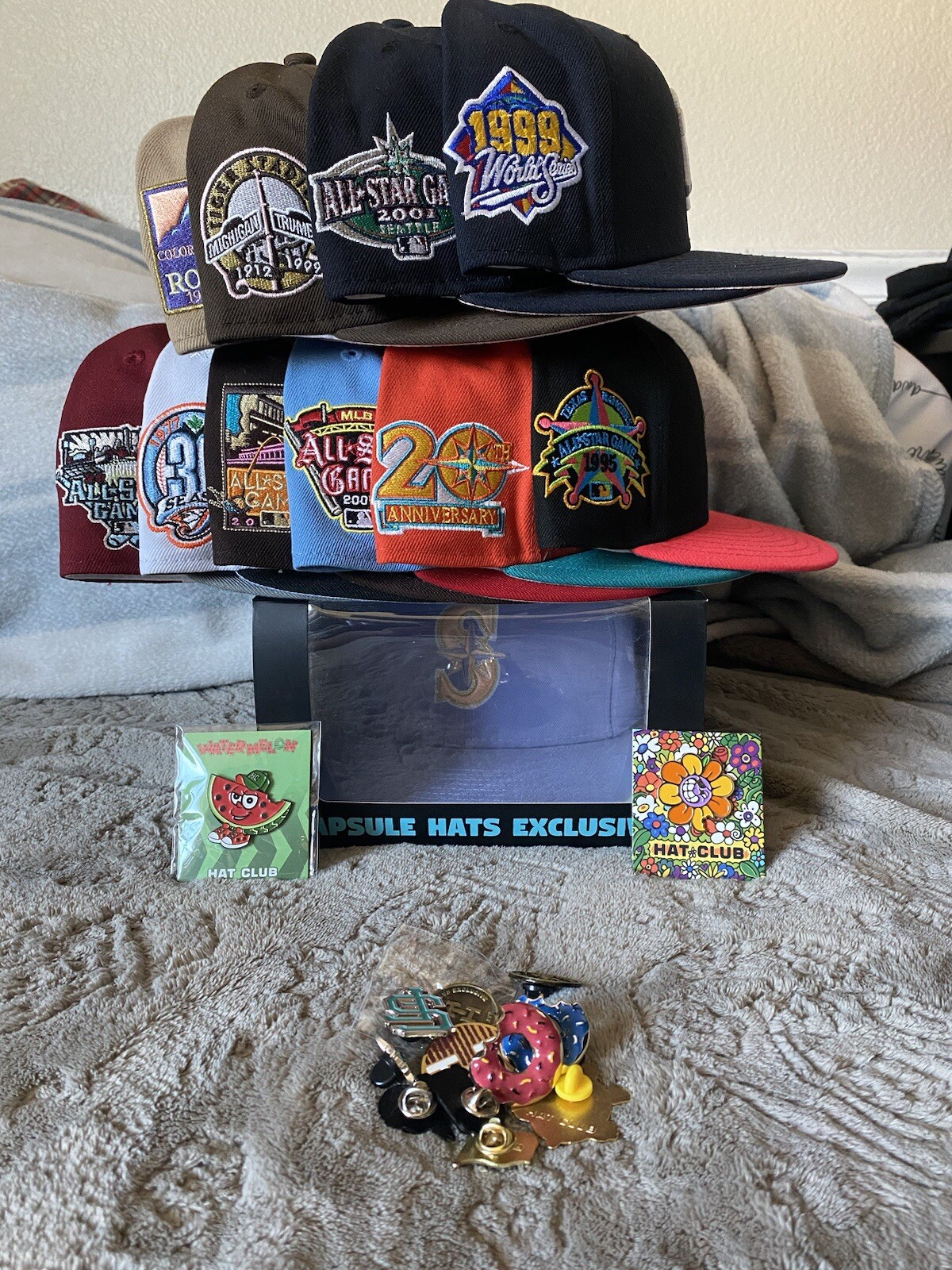 EXCLUSIVE HAT CLUB COLLECTION PLEASE CHOOSE YOUR HAT ONCE PURCHASED