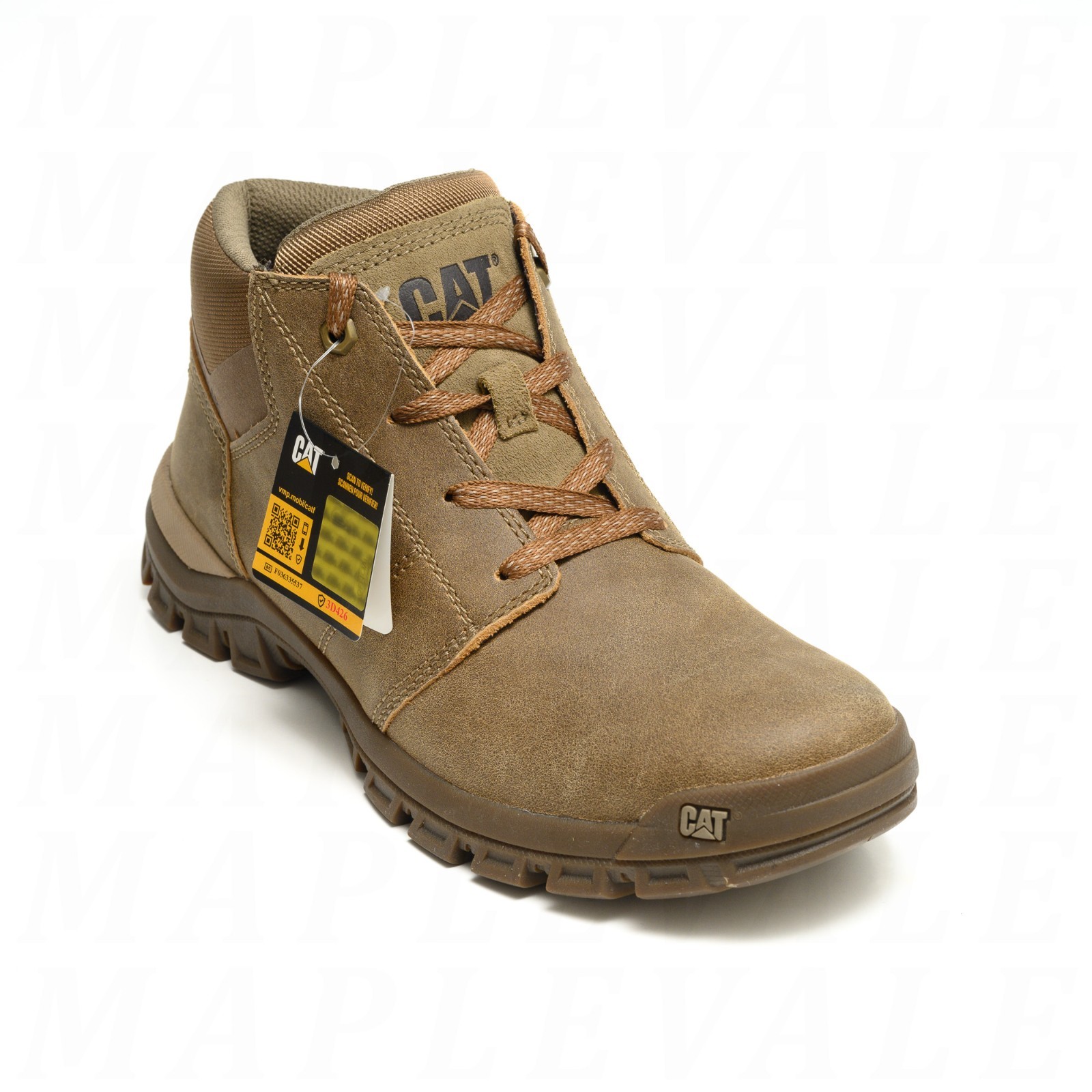 CAT Caterpillar Threshold Mens Sz 10 Chukka Boots Ankle Shoes Beaned P725956 NEW
