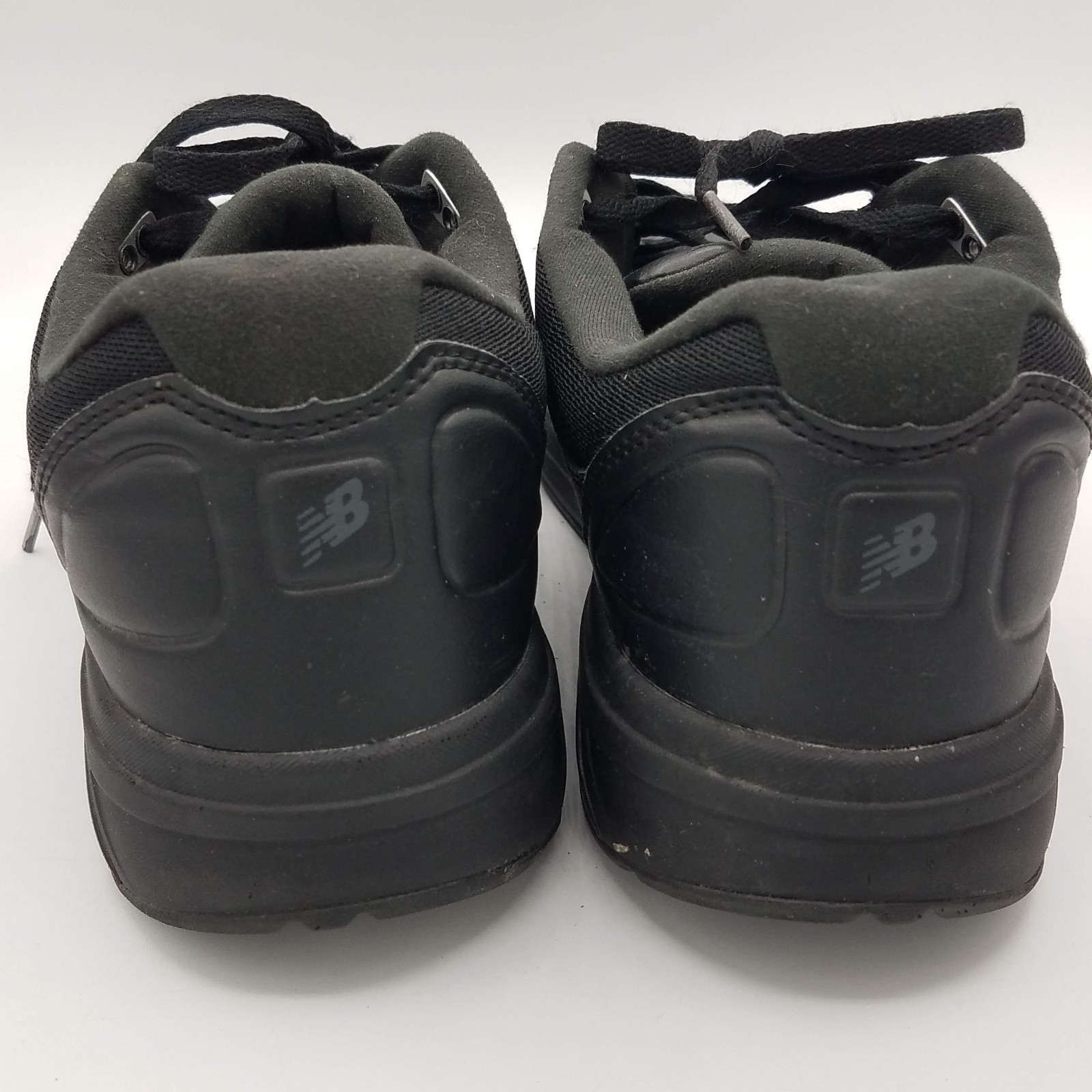 New Balance 813 Men’s Walking Shoes Black Leather MW813BK 11.5 D