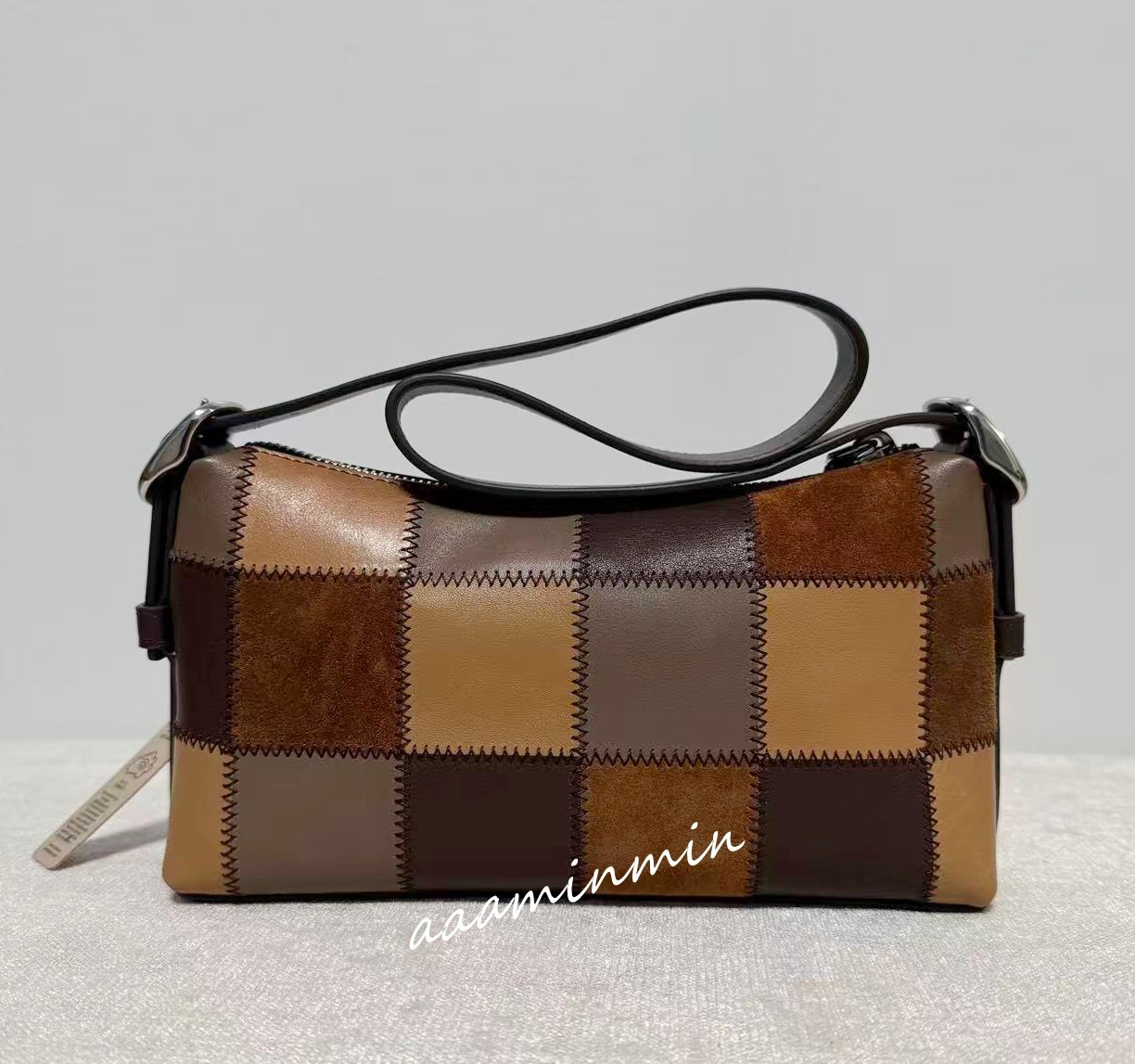NWT Coach Alter/Ego Small Slouchy Shoulder Bag CFG00-Tan Multi
