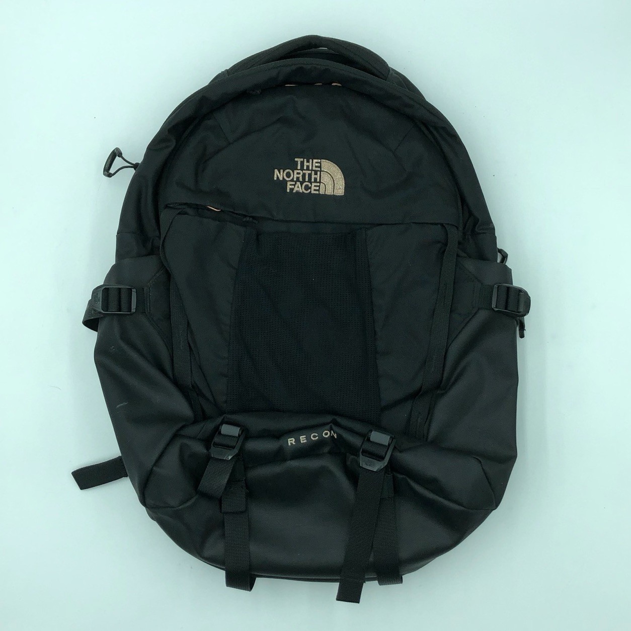 The North Face Recon Black Pink Hiking Day Laptop Sleeve Backpack