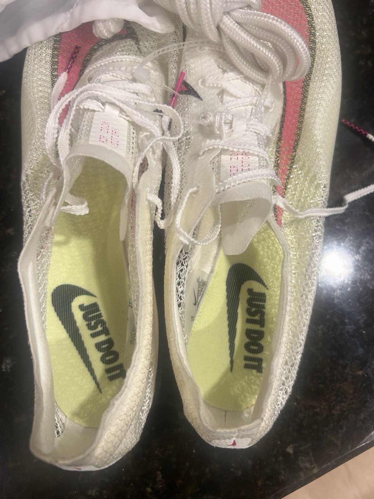 Nike Air Zoom Victory Sail Fierce Pink Track & Field Spikes Distance Size 15