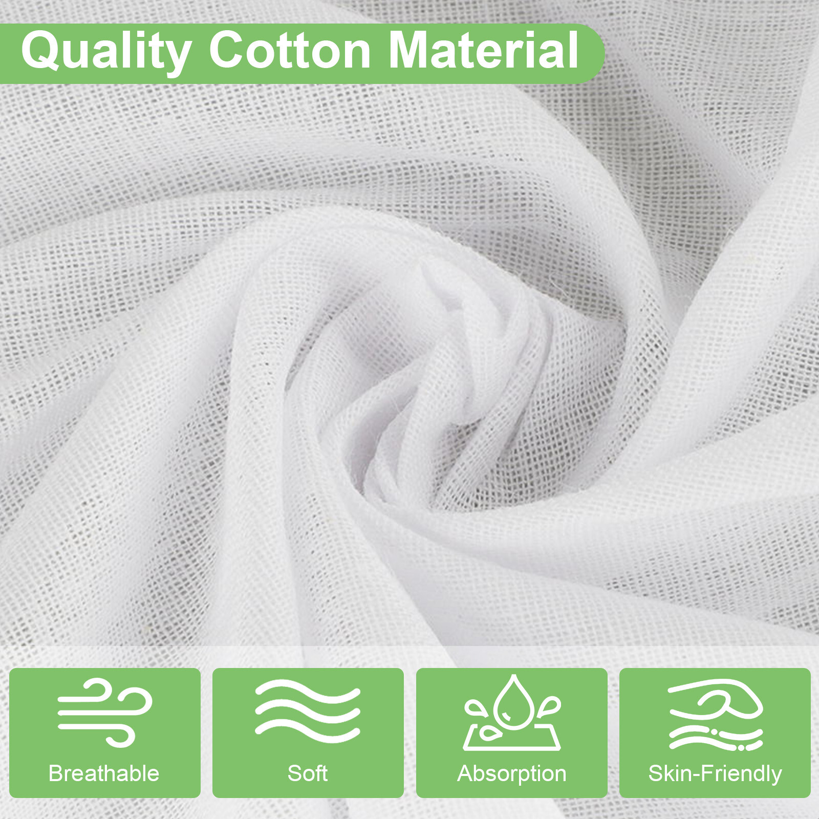 13pcs Men’s Handkerchiefs 100% Cotton White Classic Hankies Pocket Handkerchief