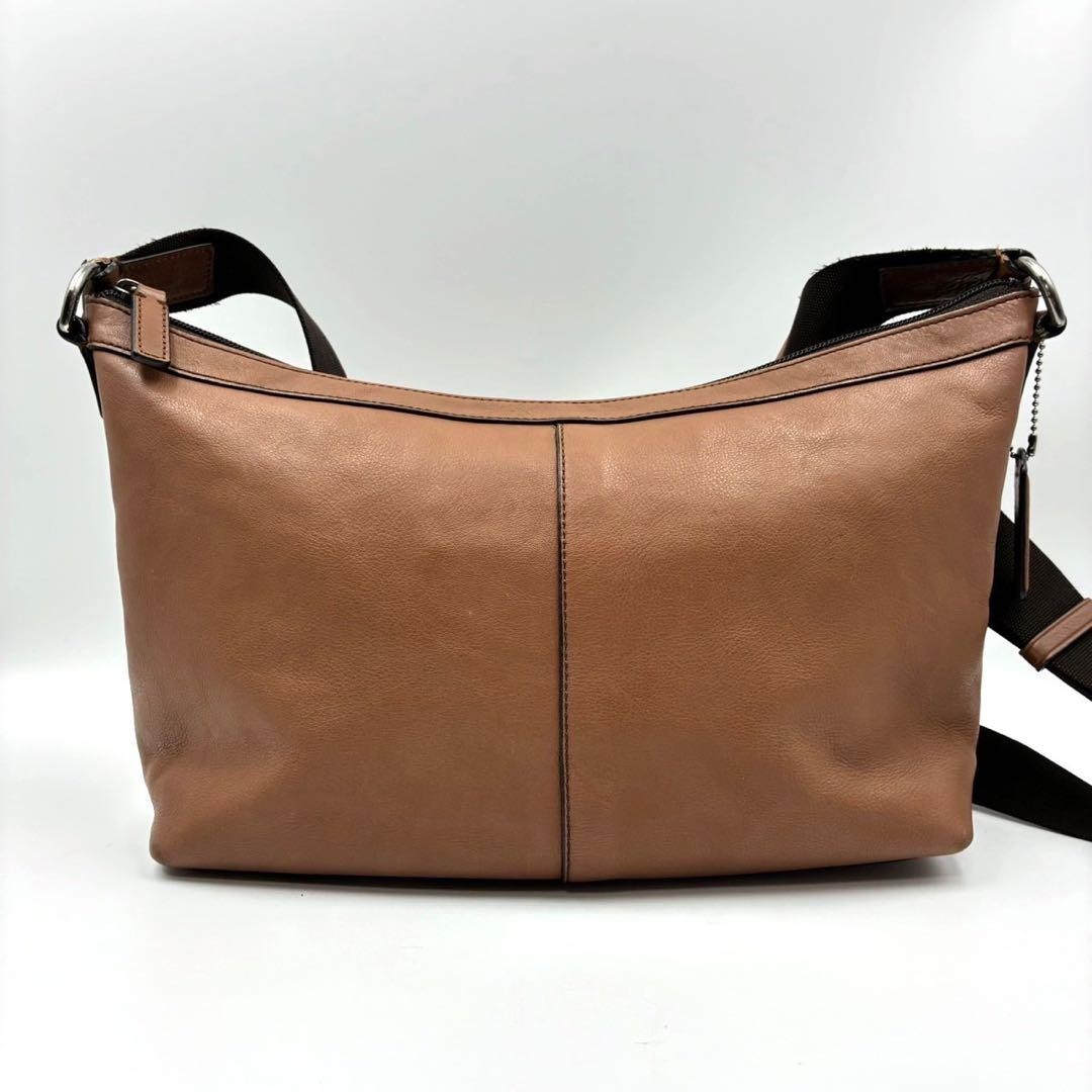 Coach Camden Transit Shoulder Bag Crossbody Dark Brown Used