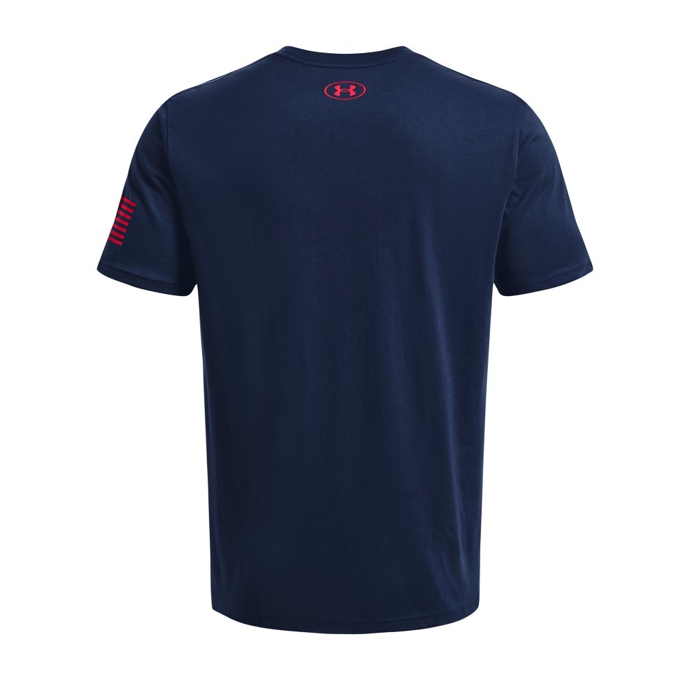 Under Armour 1370811 Men’s UA Freedom Logo T-Shirt, Academy, Small