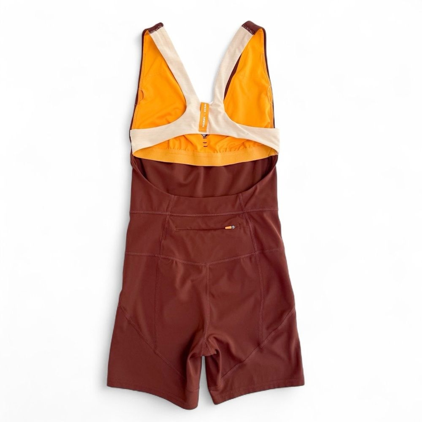 PRANA x SOREL Wandering Soul Shortie Athletic Short Romper Brown Women’s XS