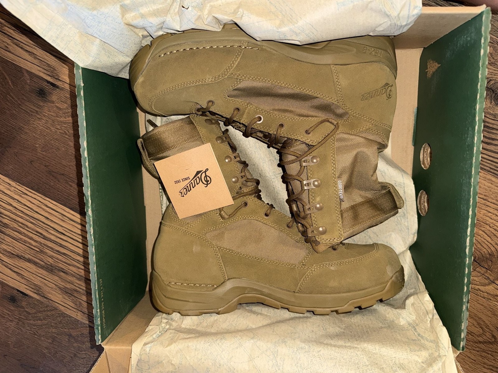 Danner Desert TFX G3 8″ Coyote Military Boots – Style 24323