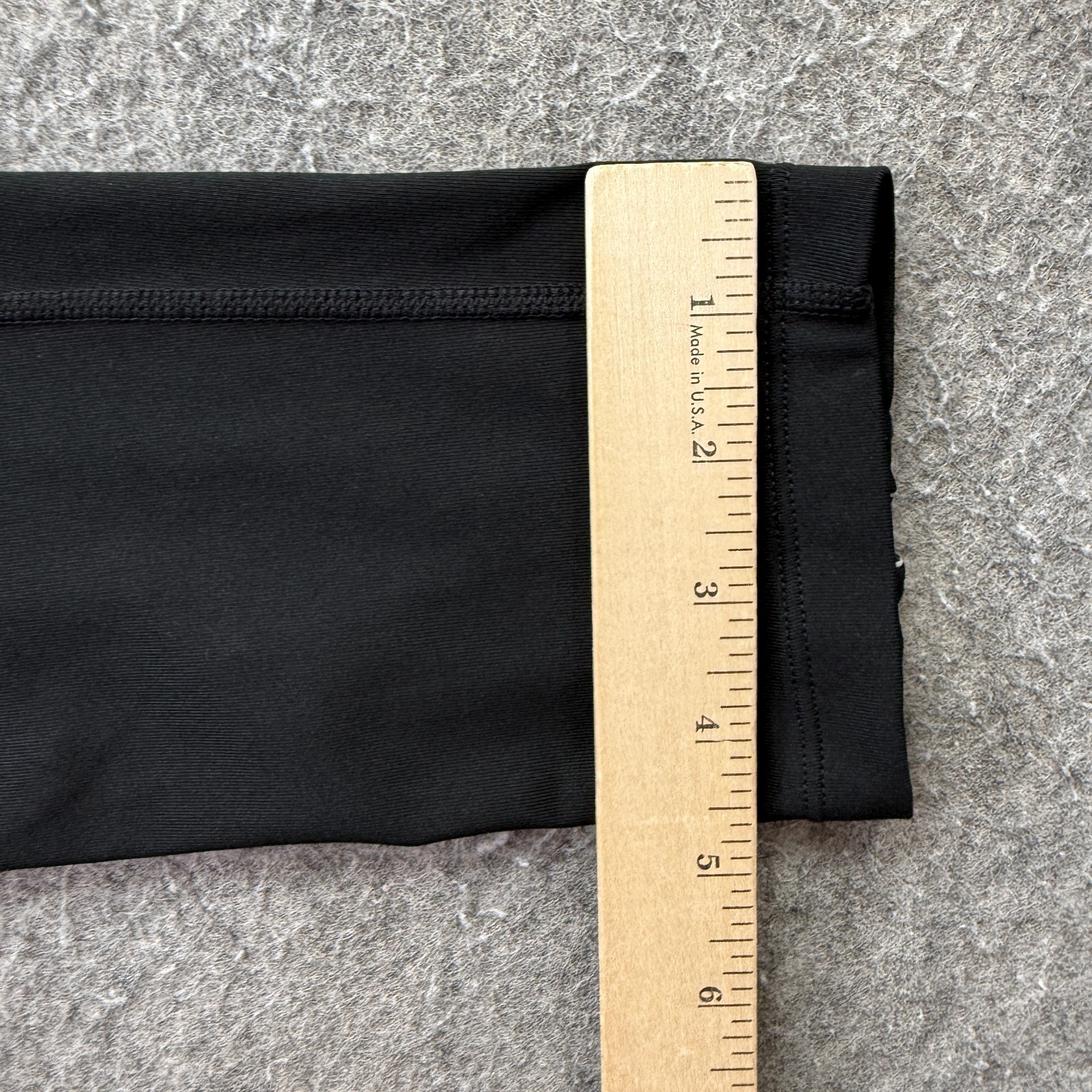 Nike DRI-FIT Essential Running Tights Men XL Black Compression 29″ Ankle Zip