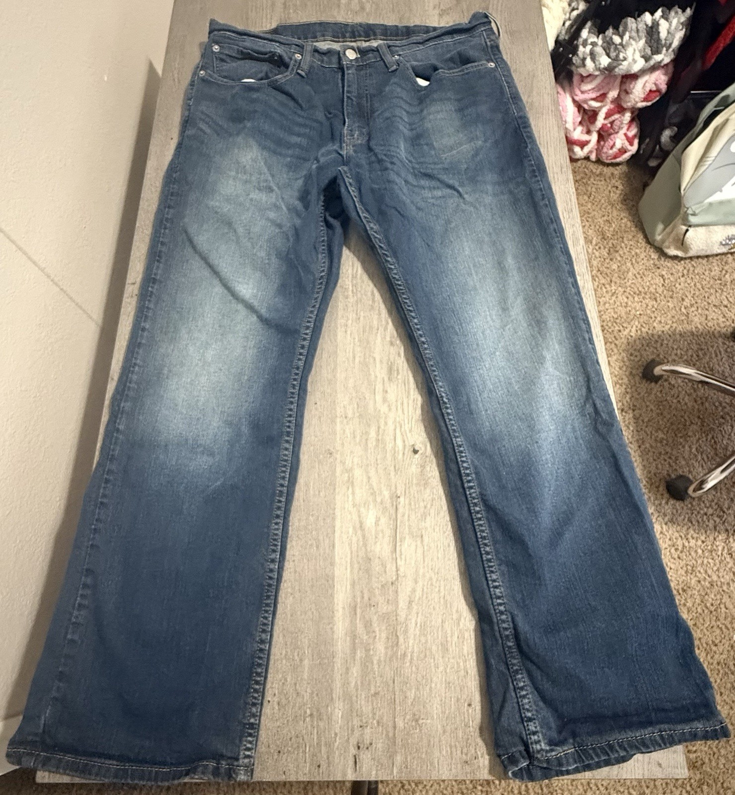 Levi’s 559 Men’s Relaxed Straight Fit Jeans W34 L30 Blue Denim Medium Wash