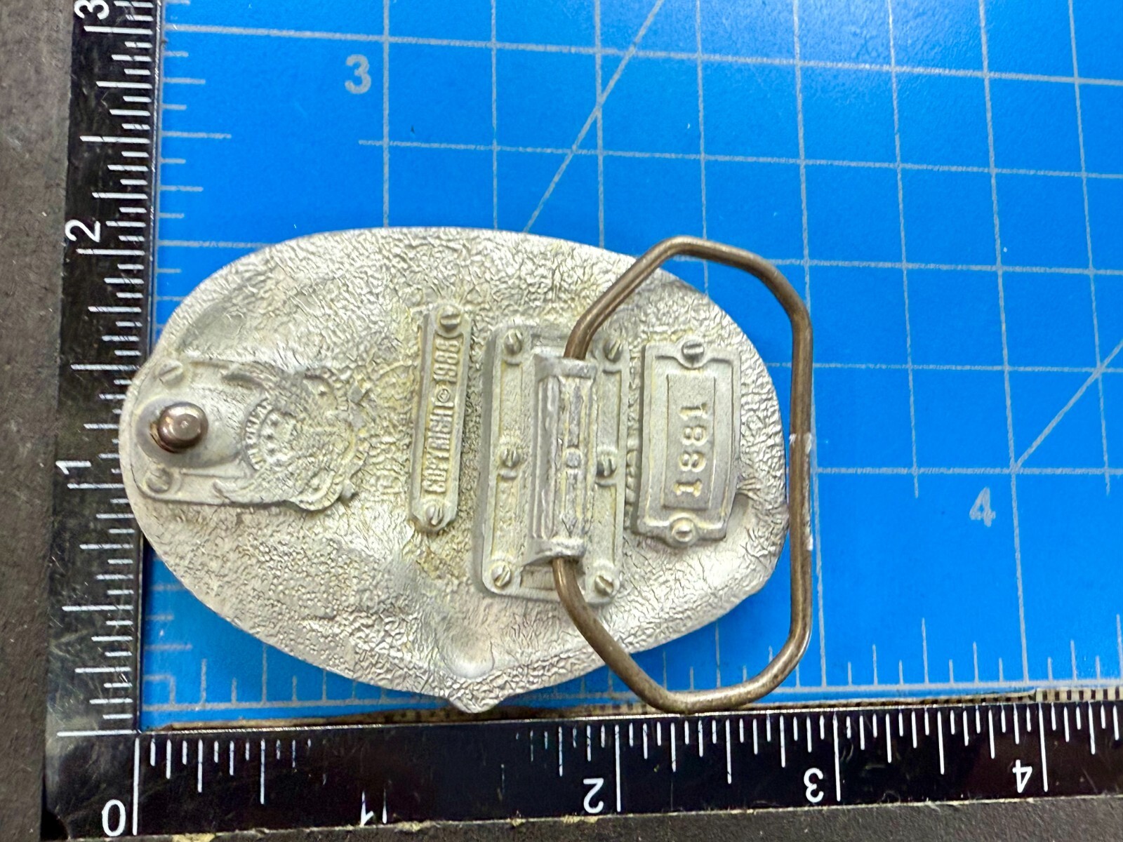 Construction Worker A Breed Apart Vintage The Great American Belt Buckle