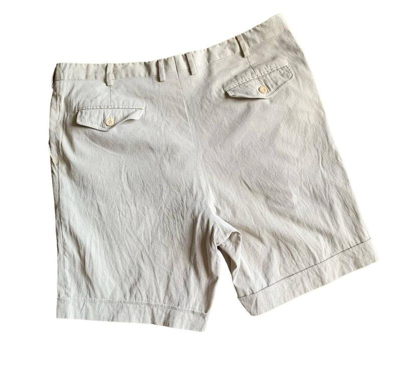 Men Brioni Shorts White 36 / XL / 50