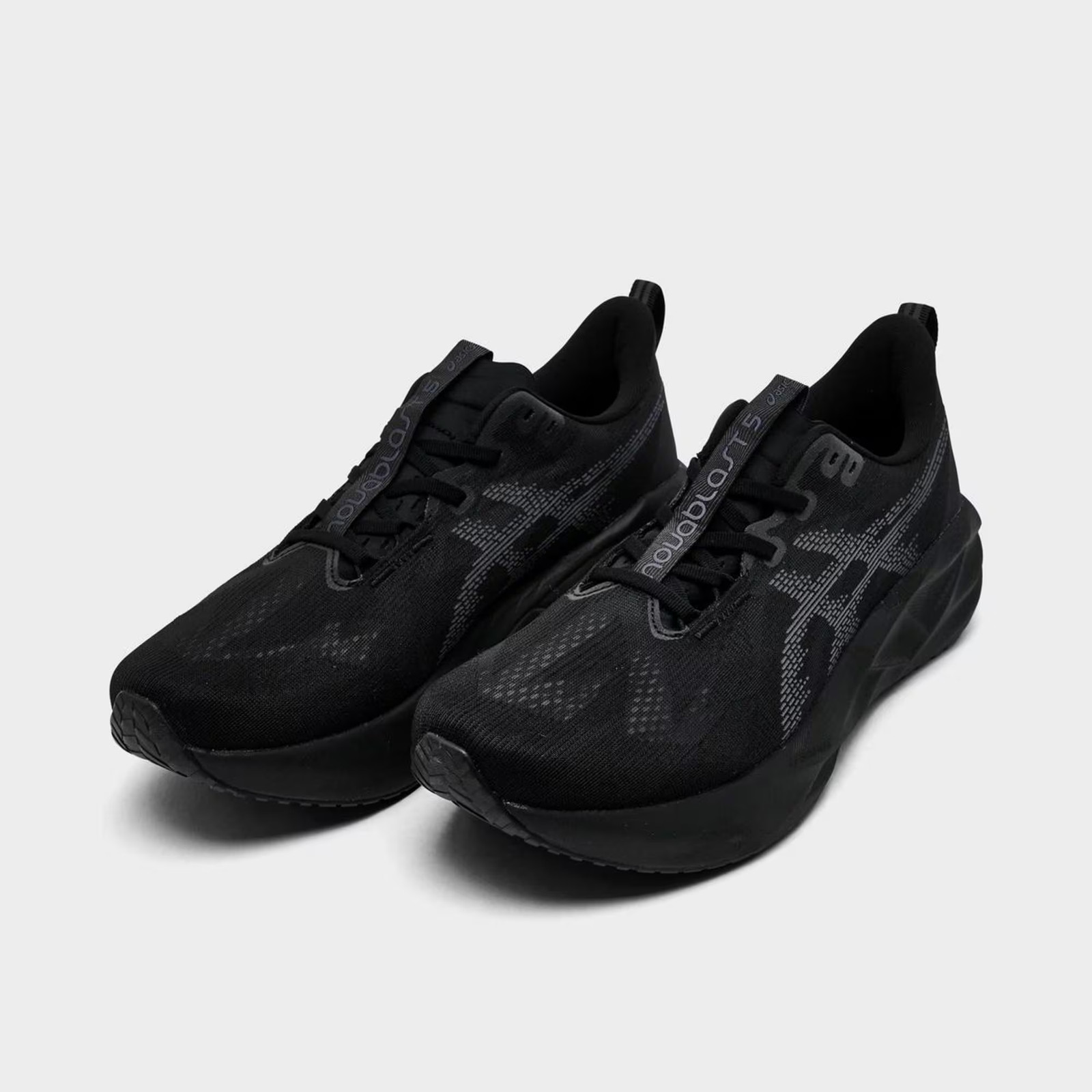 Men’s Asics NOVABLAST 5 Running Shoes Black/Carrier Grey 1011B974 002