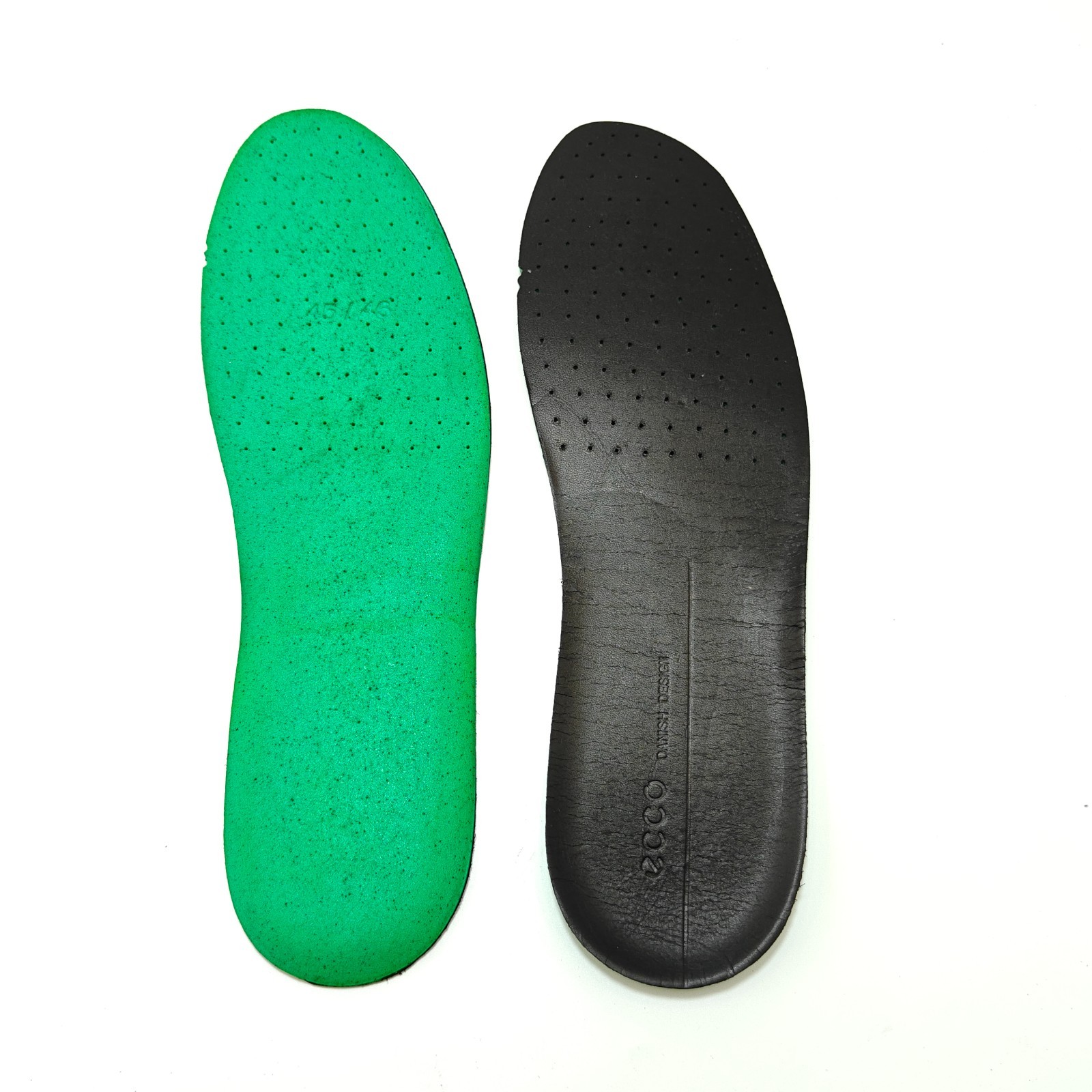 New ECCO Men’s Comfort Men’s Real Leather Insoles Us 7-16