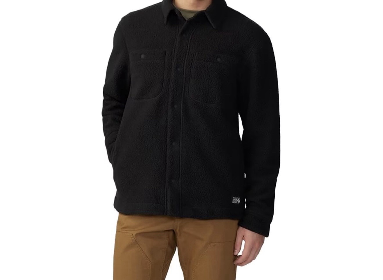 Mountain Hardwear HiCamp Fleece Shacket XXL Men’s Black