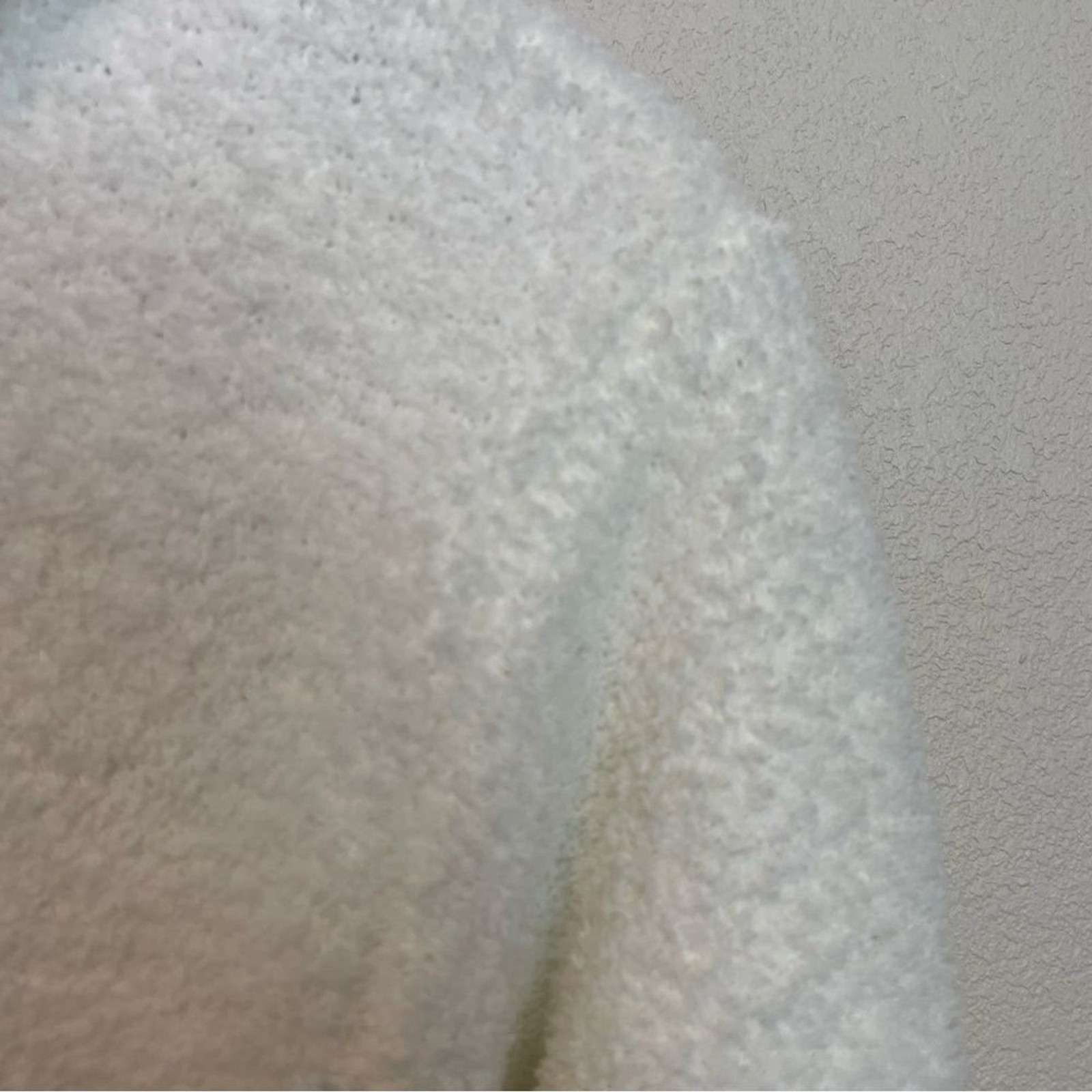 Softies Plush Sherpa Super Cozy Hoodie Pullover Sweatshirt Marshmallow Small