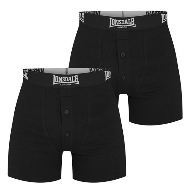 2 Pairs Lonsdale London Boxer Short Boxers Pants Trunks XS S M L XL XXL 3XL 4XL