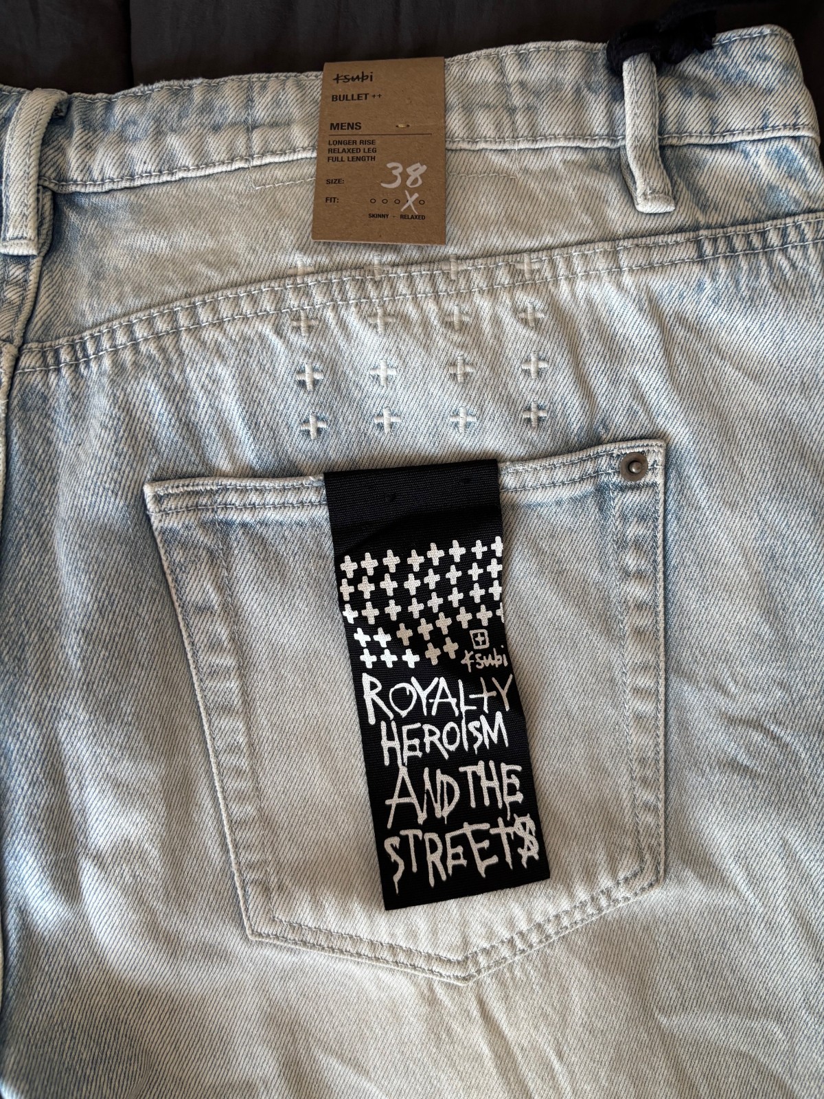 Ksubi World Tour Bullet Phase Out Jeans