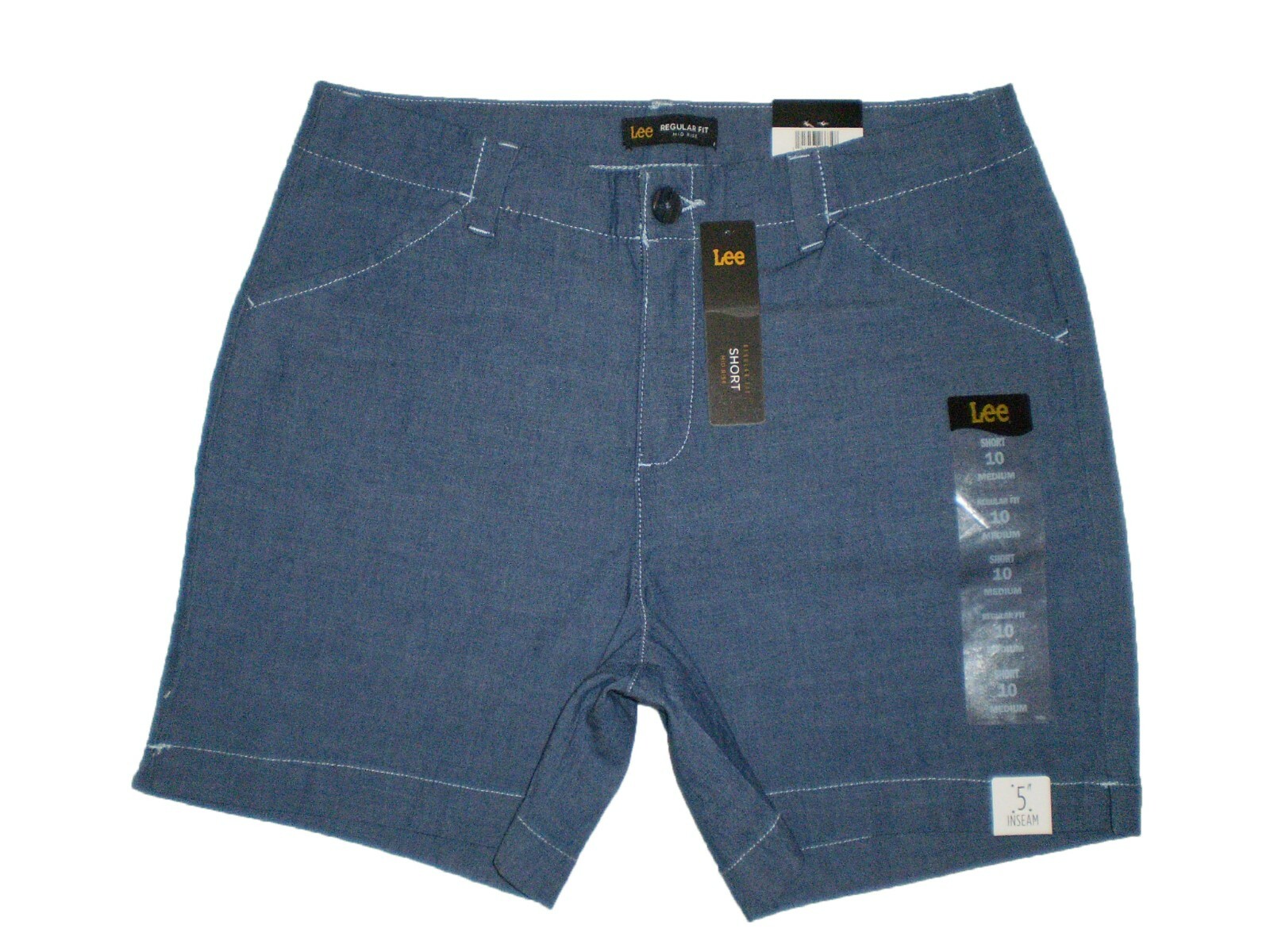 LEE Women’s Regular Fit Chino Short Size 4 6 8 10 12 14 16 18 20 New $44