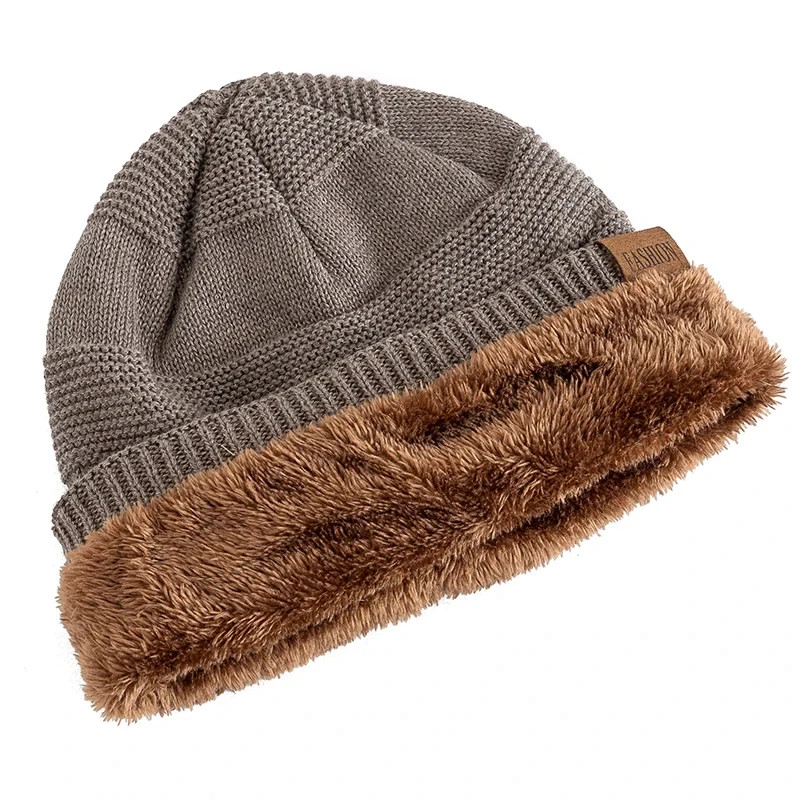 Beanie Hat Cap Plain Knit Ski Skull Cuff Winter Men Women CF Unisex Warm Slouchy