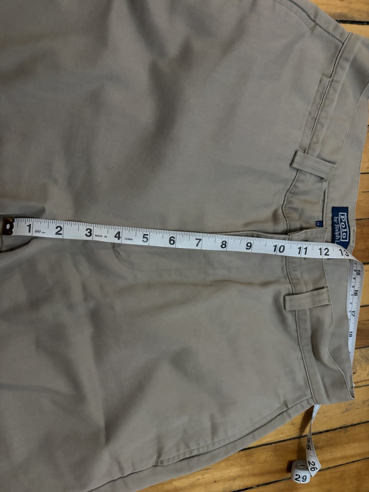 Polo Ralph Lauren Men’s Beige 100% Cotton Chino Pants 32×30