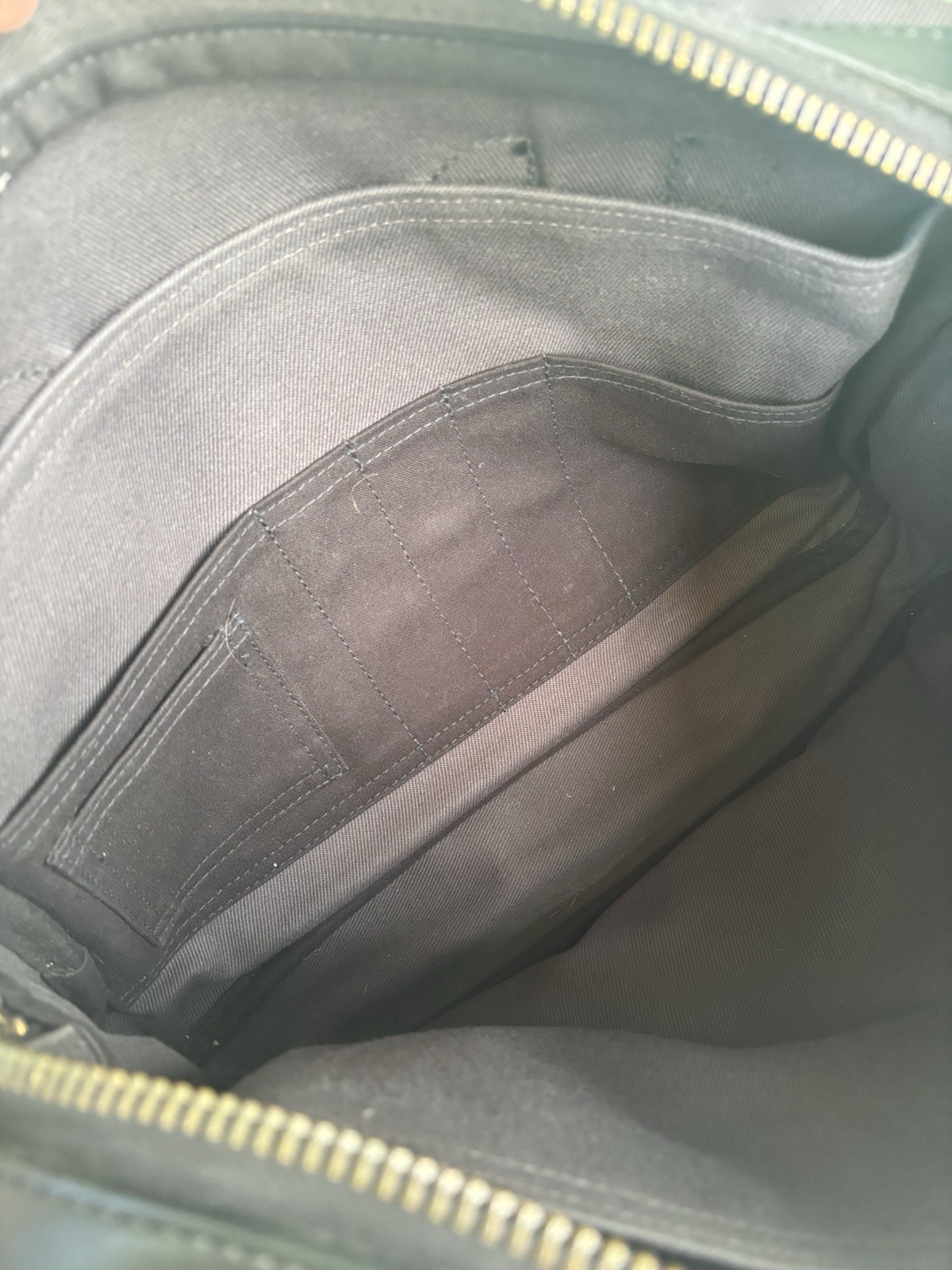Filson 256 Original Briefcase Rugged Twill Bridal Leather USA Grey Laptop Bag