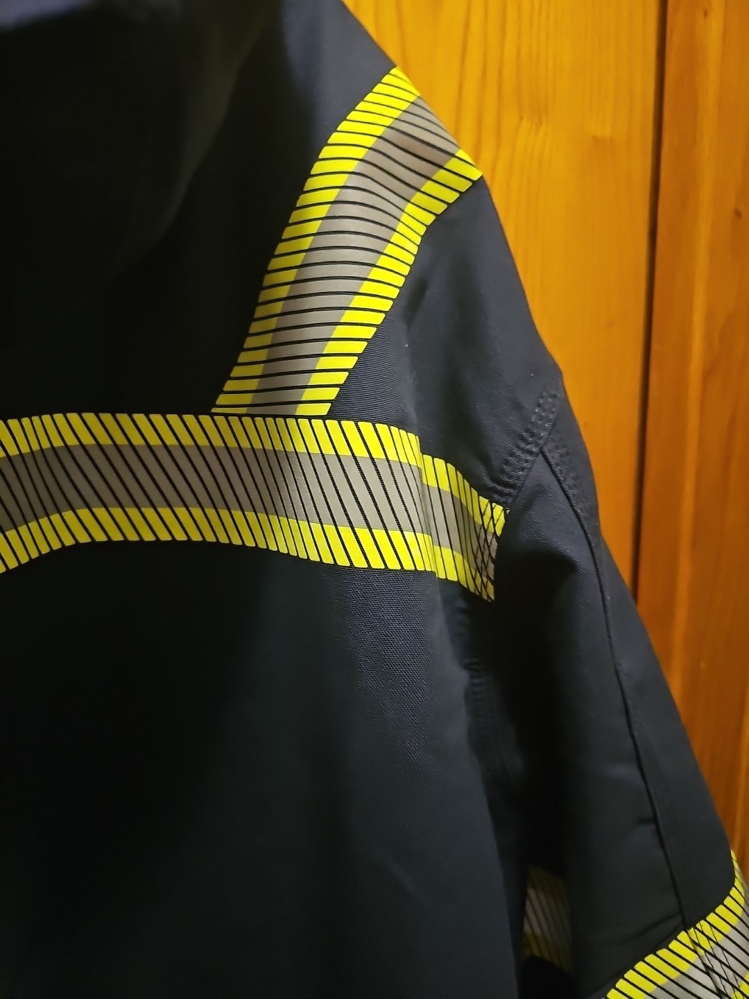 Carhartt Canvas Coat 59376-20 Hooded Navy Insulated Duck Quilt Lined XL Safety