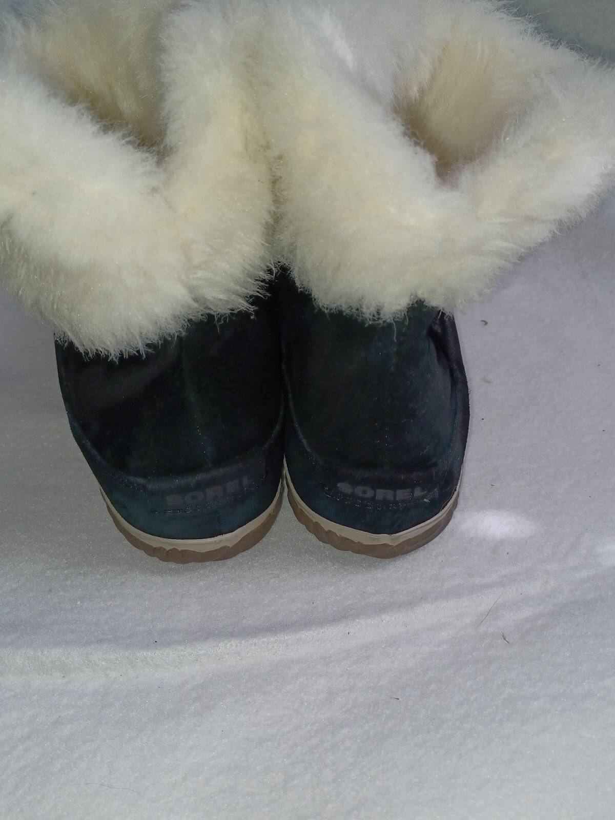 Sorel Women Boots Black Out and About Bootie Fur 11.0 NL-3073-011 Size 7