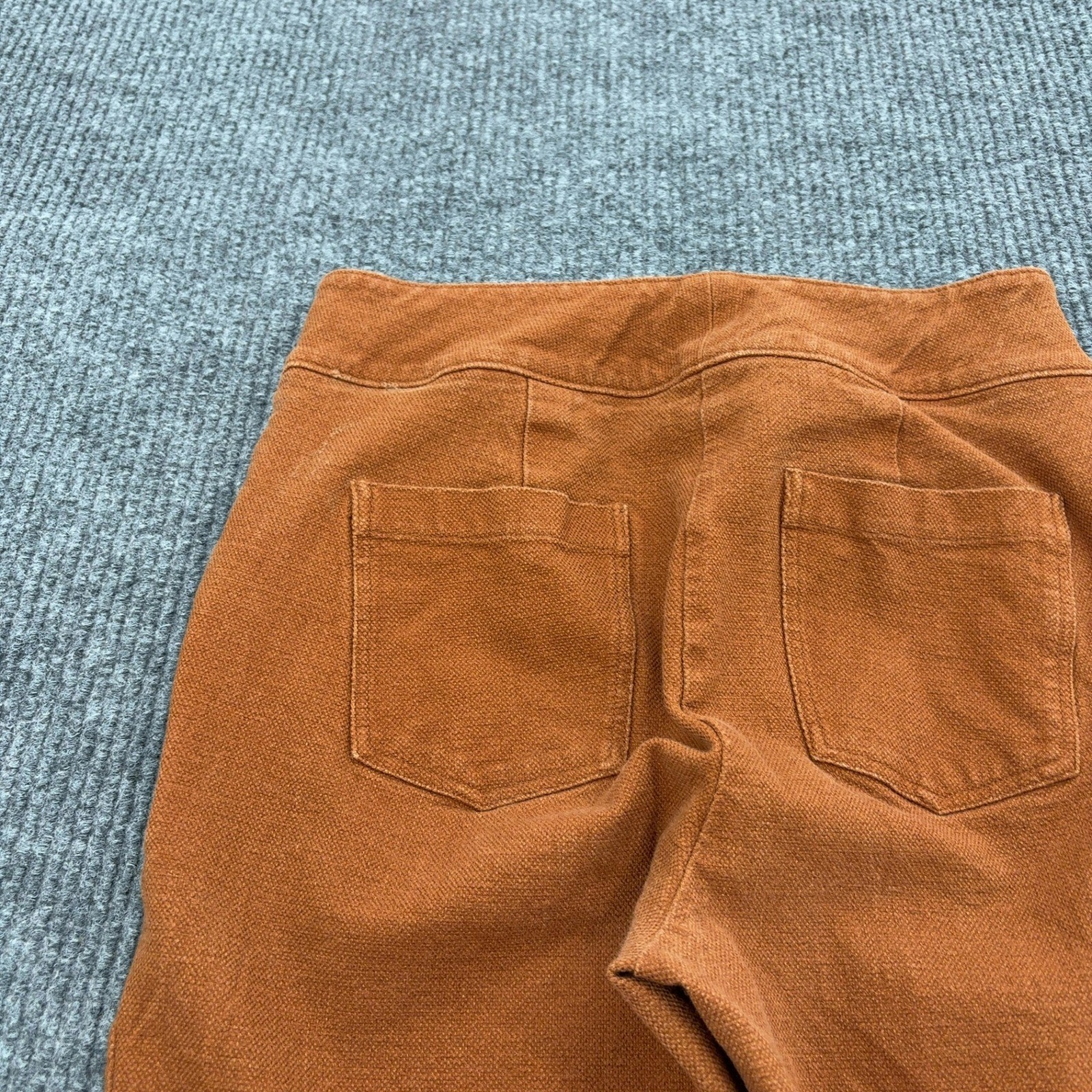 Boden Pants Womens 6R Orange Cotton Blend Straight Leg High Rise Casual Workwear