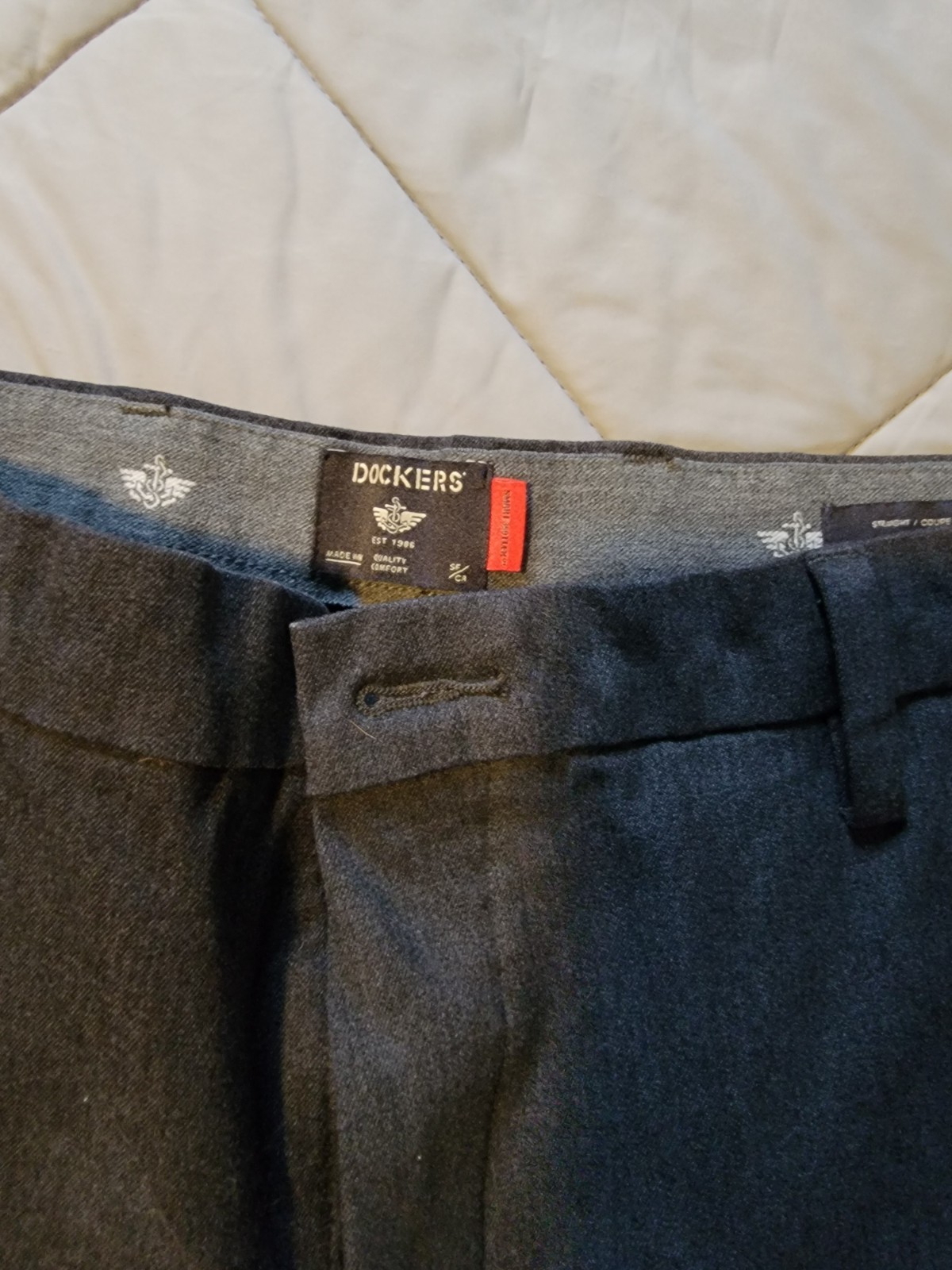 Dockers Dark Grey Khaki Pants