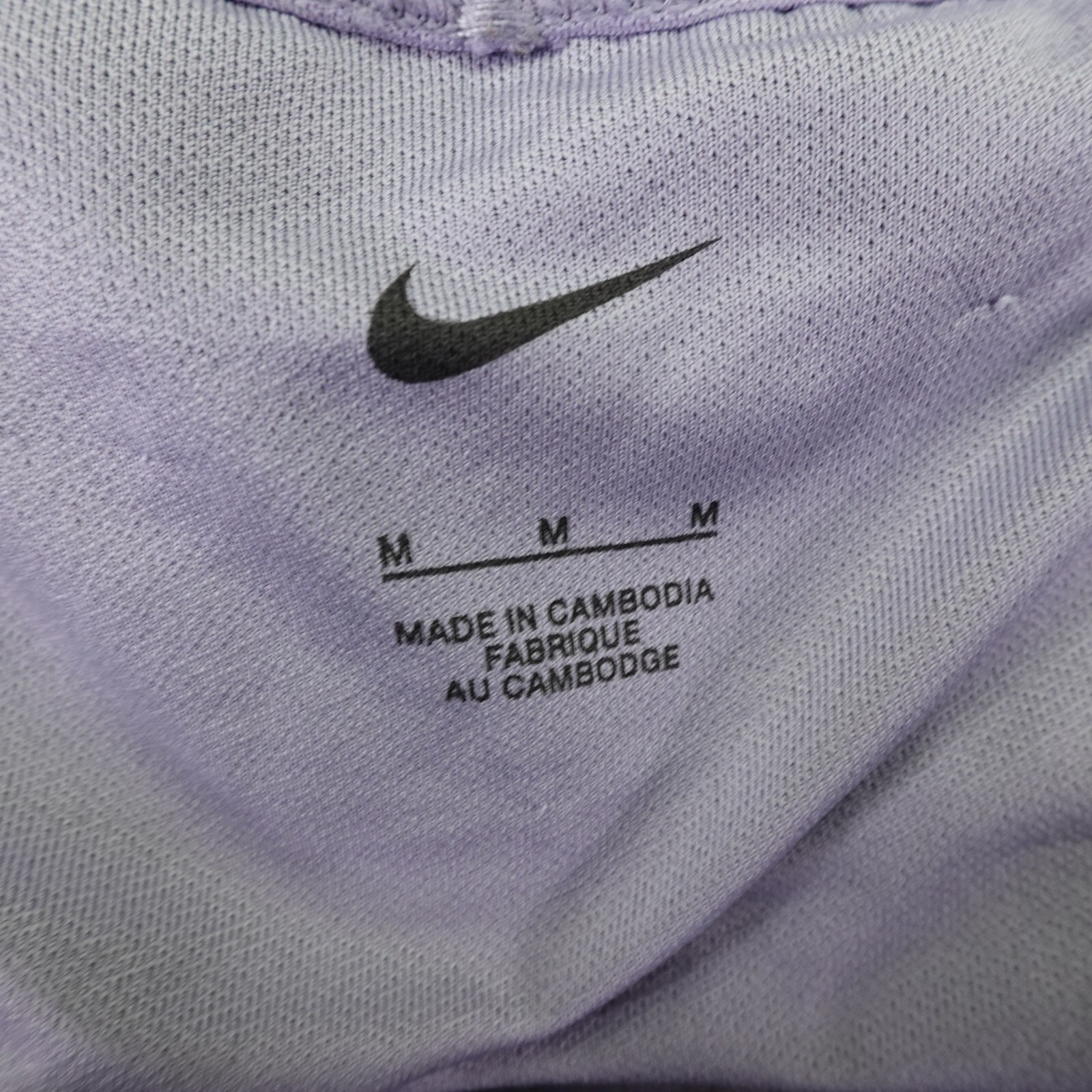 Nike Shorts Womens Medium Purple Lined Run Division Tempo Luxe 3″ Running Gym