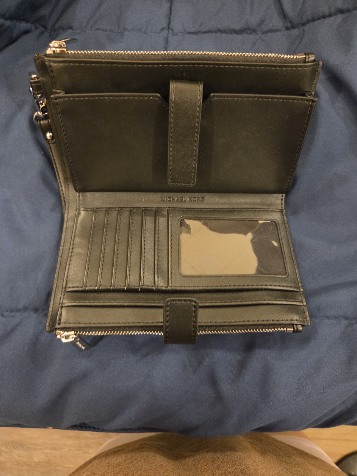Michael Kors Black Wristlet Wallet Used Great Condition No Marks