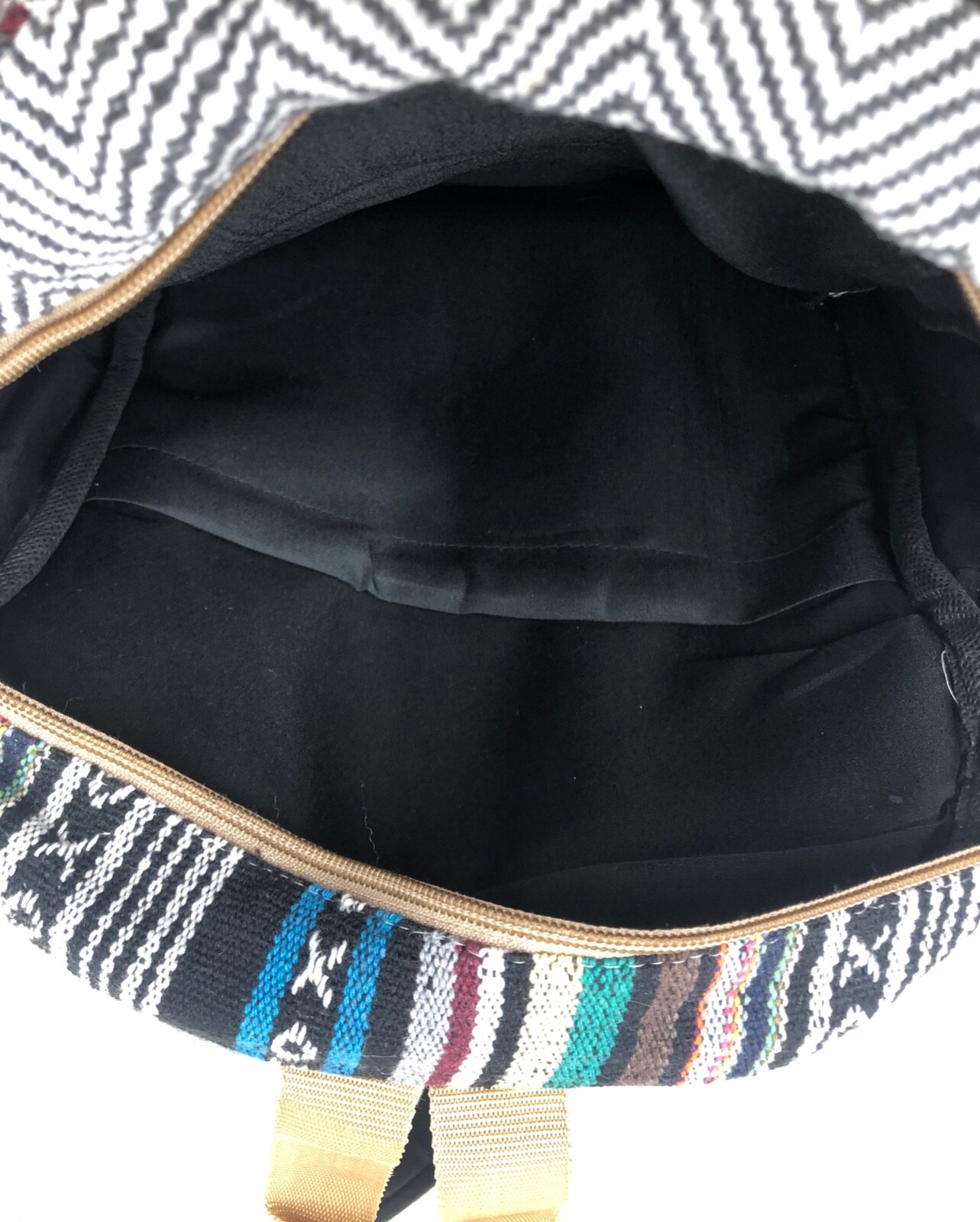 Artisan Himalayan multicolored Backpack #10 “Pattern and color may varies”