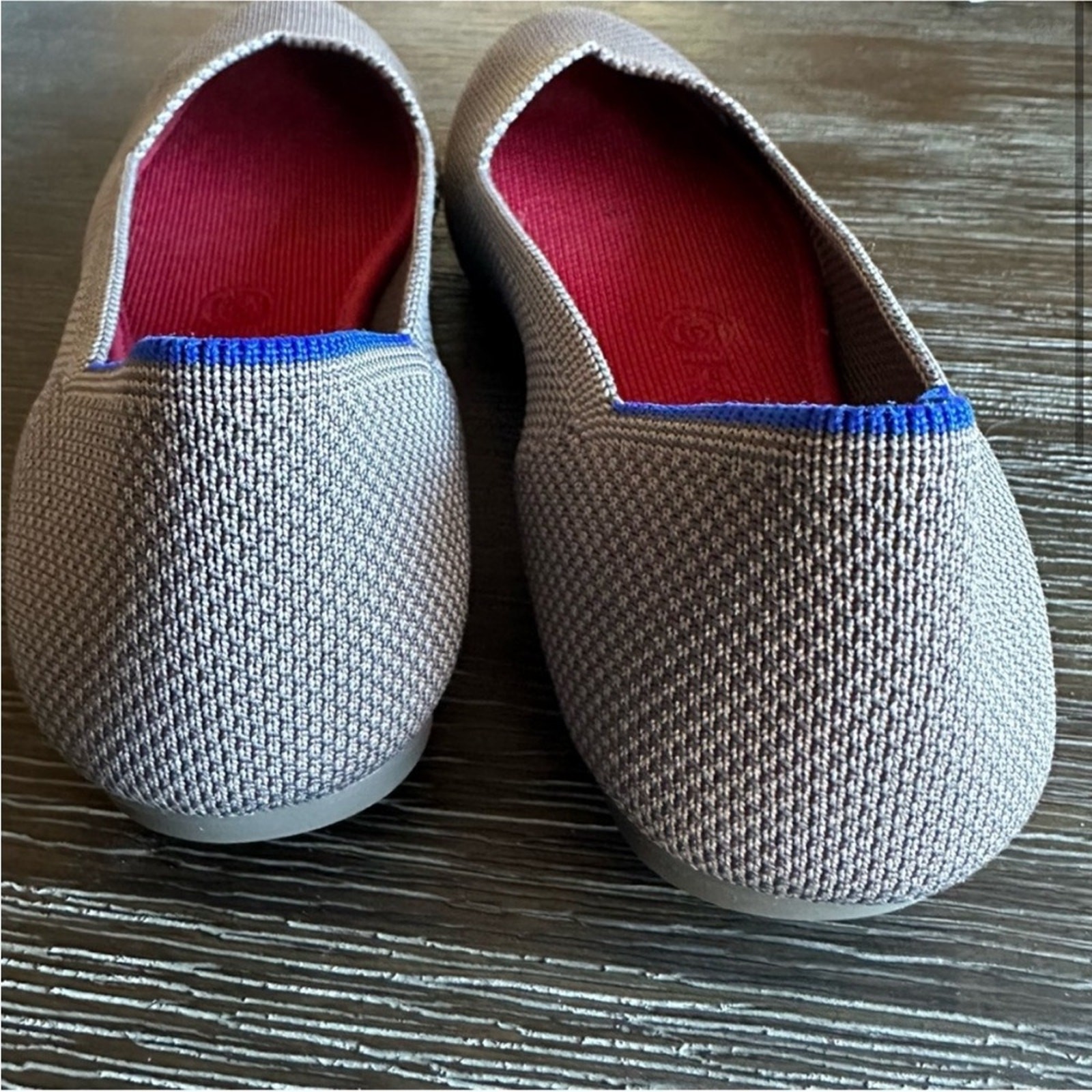 Rothy’s The Flat In Charcoal Gray Size 7.5