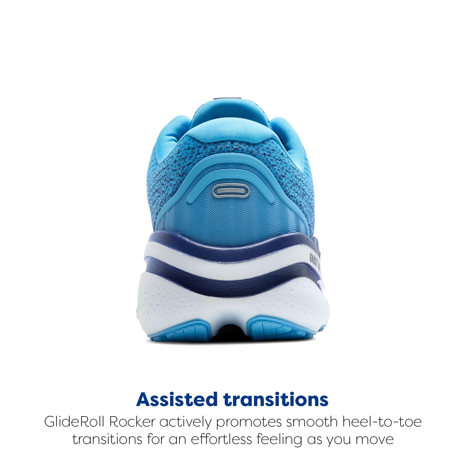 Brooks Men’s Ghost Max 2 Neutral Running & Walking Shoe – Bonnie Blue/Blue