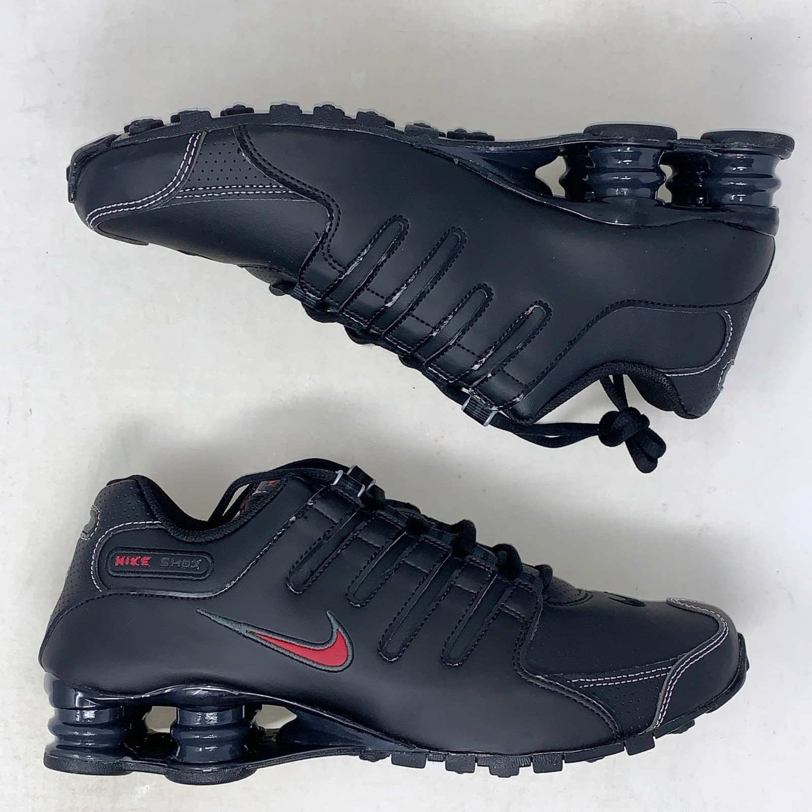 Nike Shox NZ Bred Black Sneakers, Size 9 BNIB 378341-017